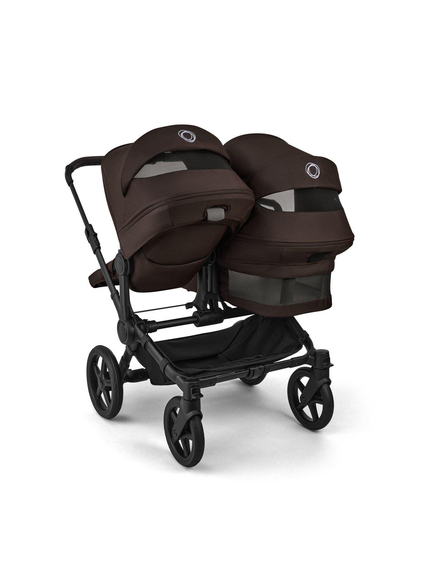 Image 3 of 7 of Bugaboo Donkey 6 Double Pushchair- Cocoa Brown