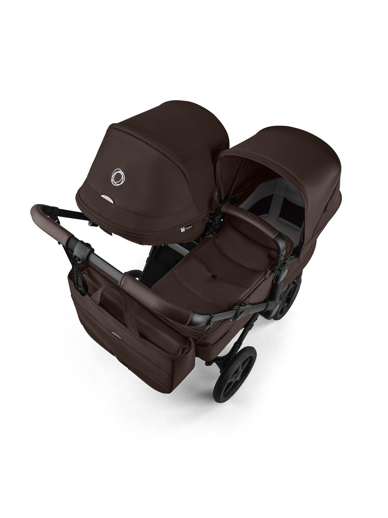 Image 5 of 7 of Bugaboo Donkey 6 Double Pushchair- Cocoa Brown