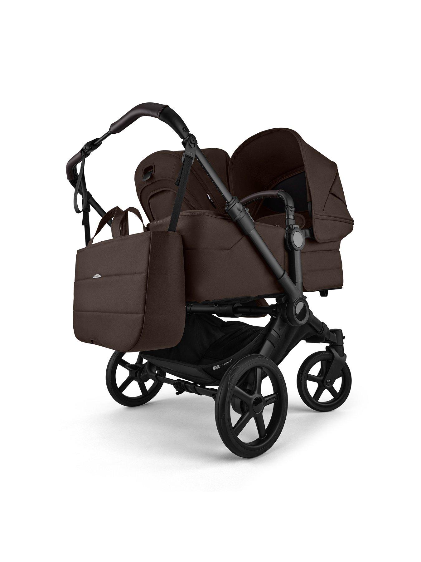 Image 6 of 7 of Bugaboo Donkey 6 Double Pushchair- Cocoa Brown