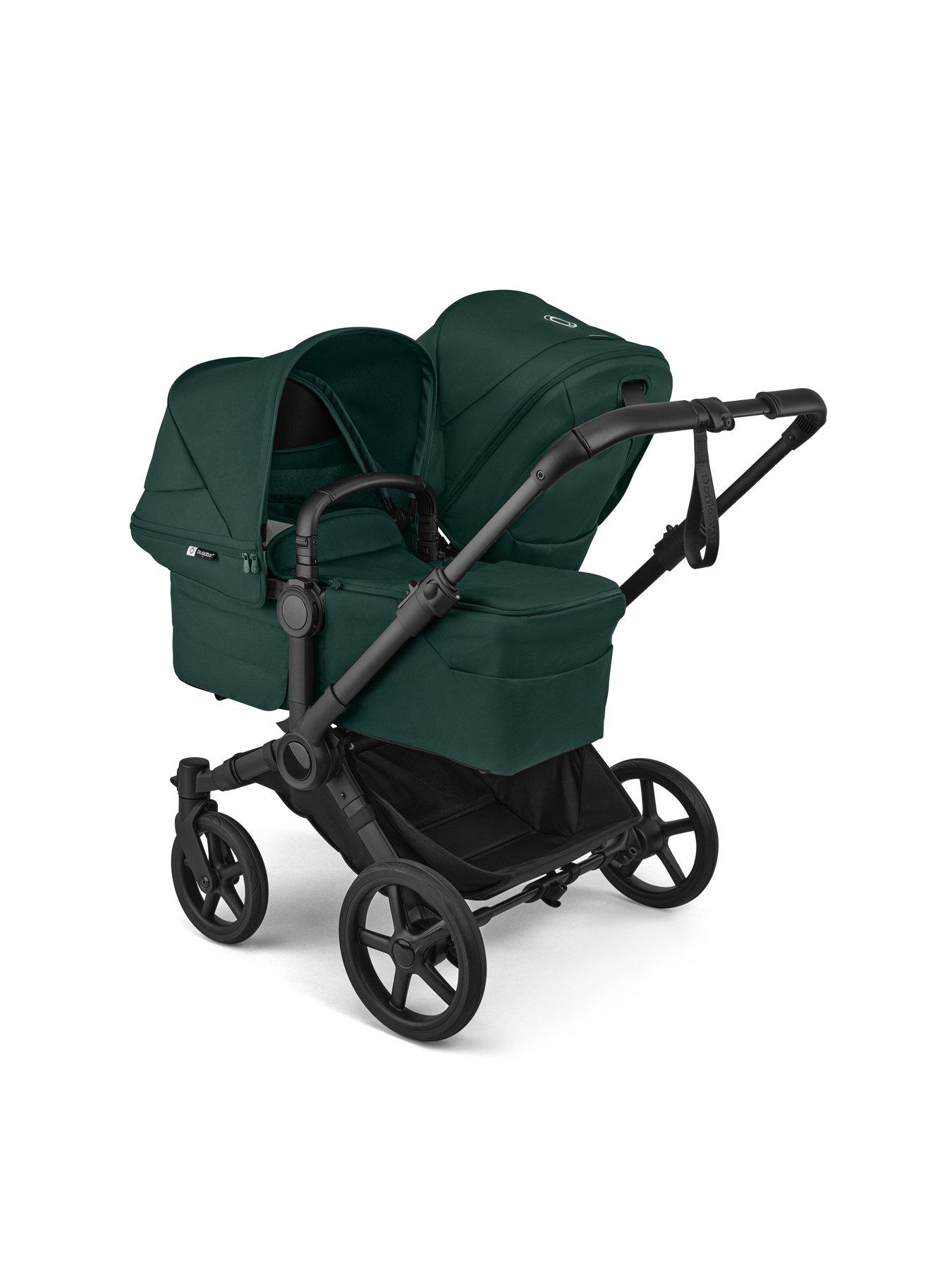 Image 3 of 5 of Bugaboo Donkey 6 Double Pushchair- Fern Green