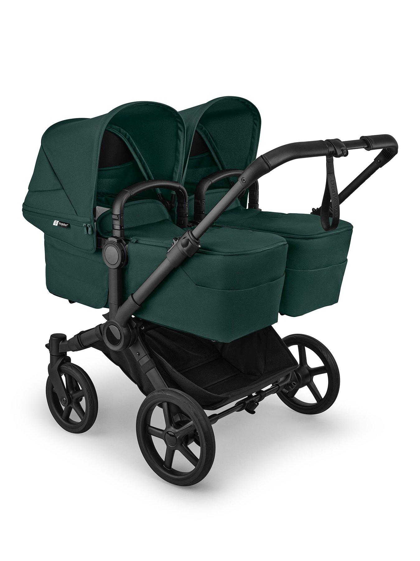 bugaboo-donkey-6-twin-pushchair--fern-greenfront