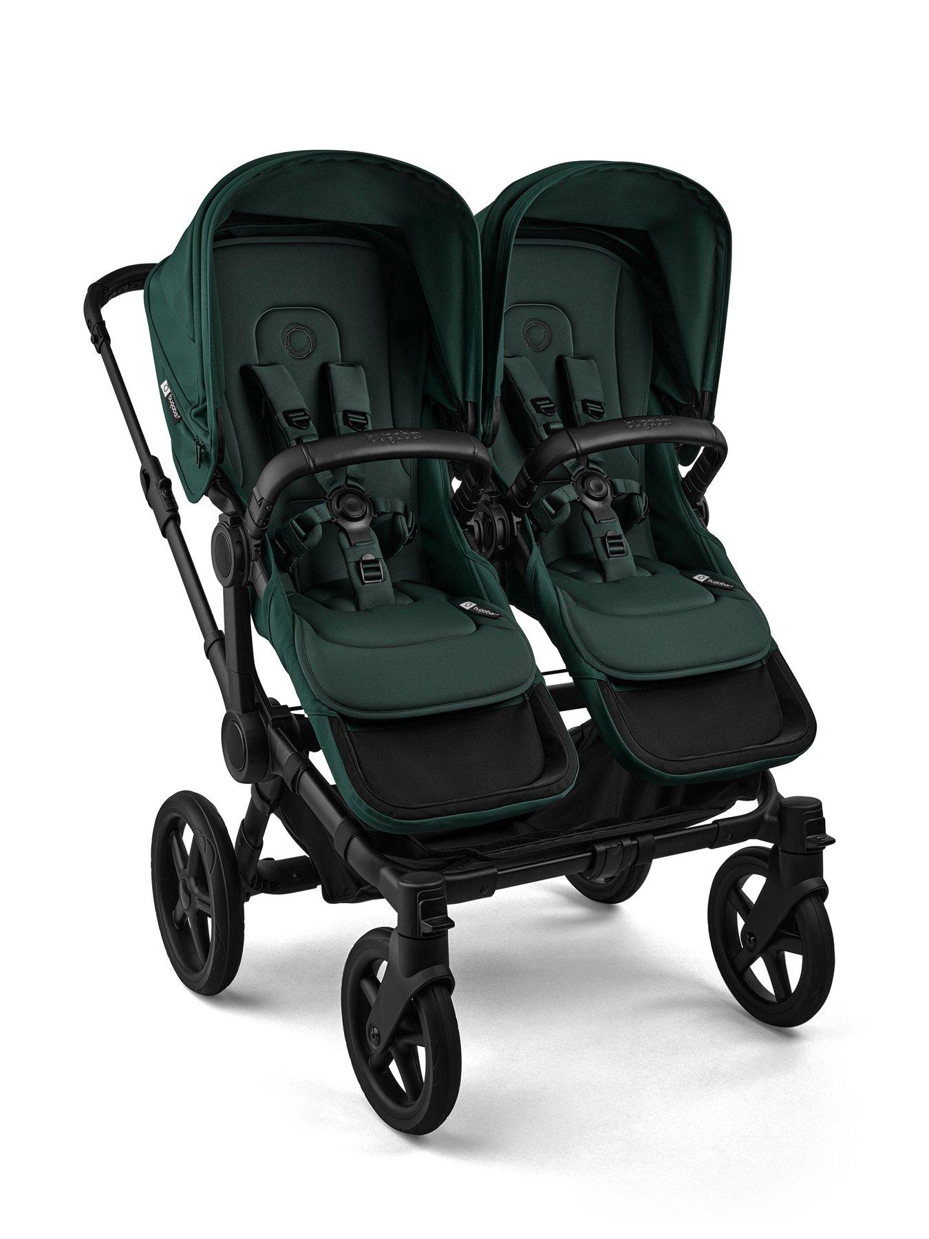 bugaboo-donkey-6-twin-pushchair--fern-greenoutfit