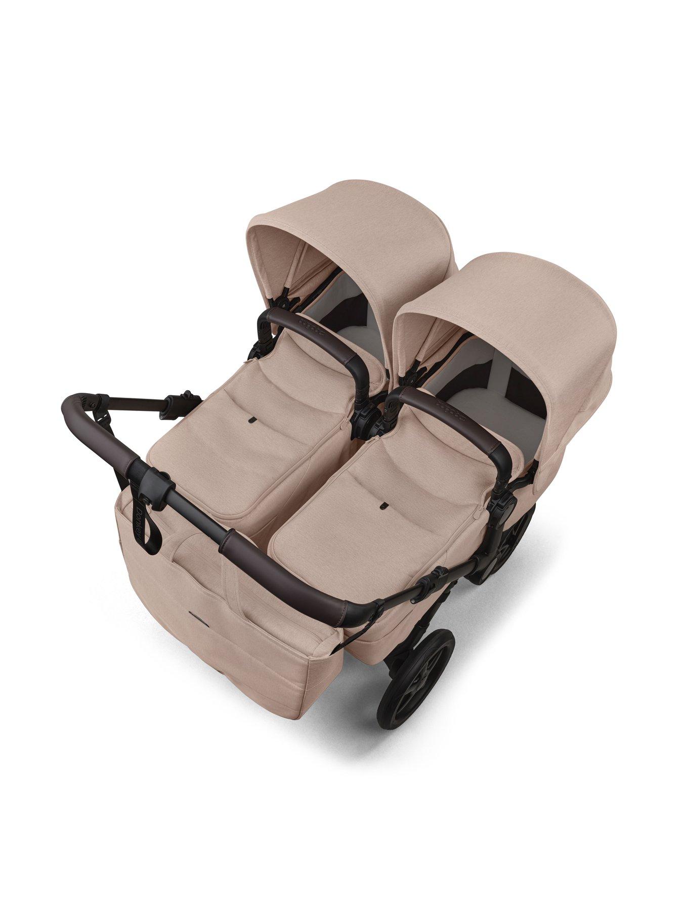 bugaboo-donkey-6-twin-pushchair--desert-taupe-melangestillFront