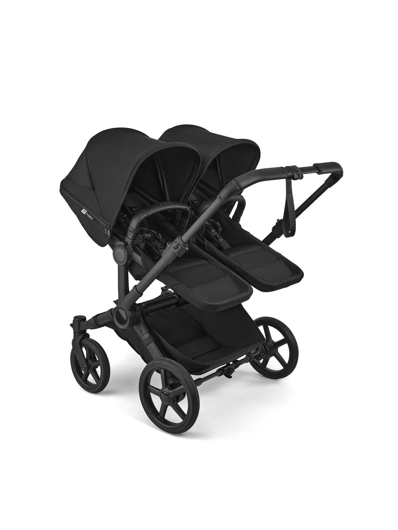Image 3 of 7 of Bugaboo Donkey 6 Twin Pushchair- Heritage Black