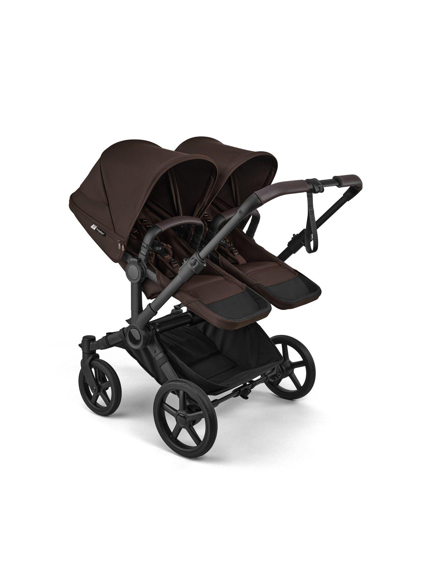 Image 3 of 7 of Bugaboo Donkey 6 Twin Pushchair- Cocoa Brown