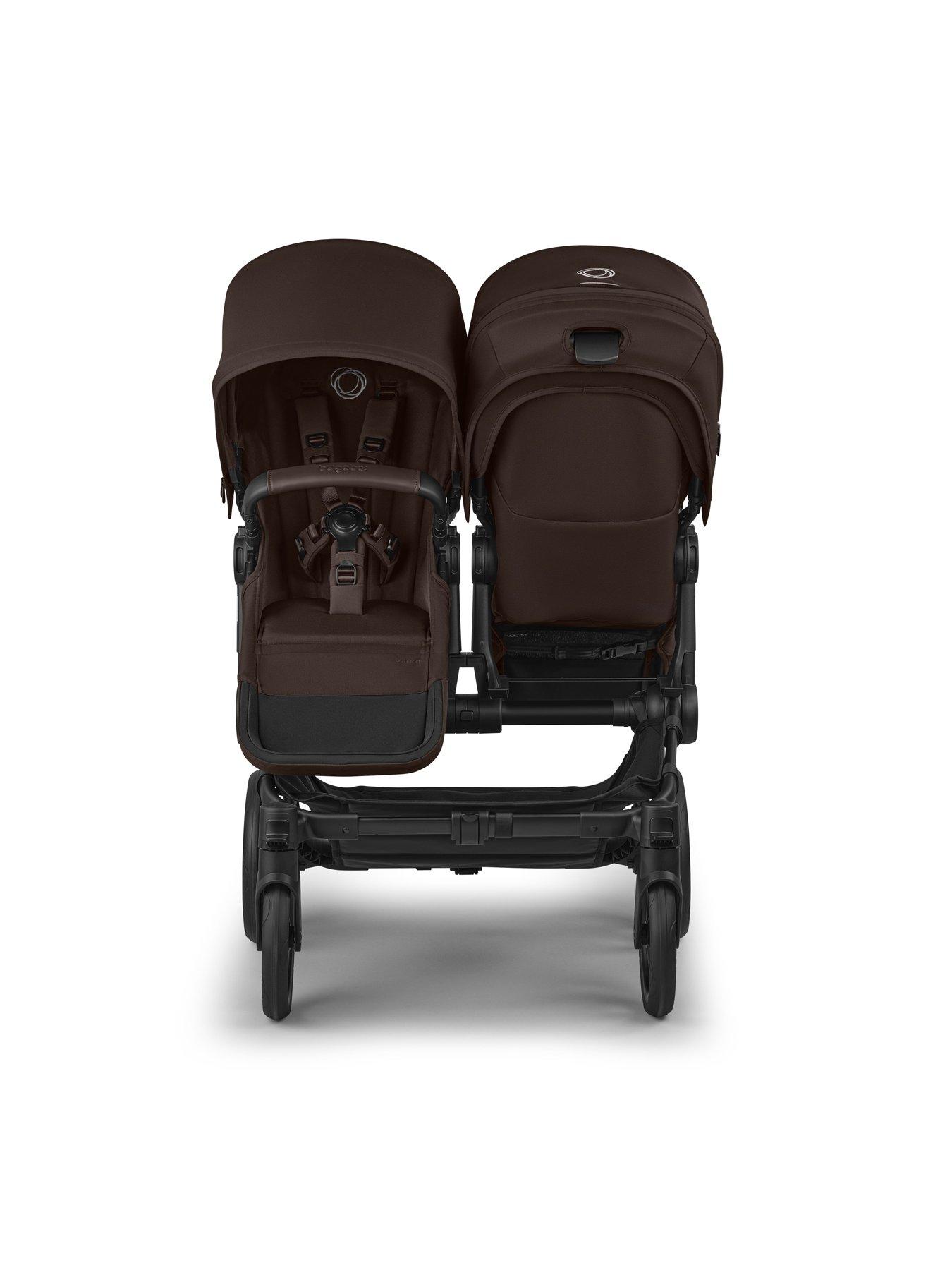 Image 5 of 7 of Bugaboo Donkey 6 Twin Pushchair- Cocoa Brown
