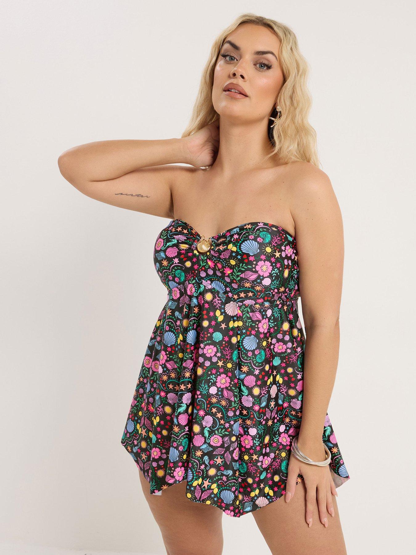yours-curve-shell-print-hanky-hem-tankinioutfit
