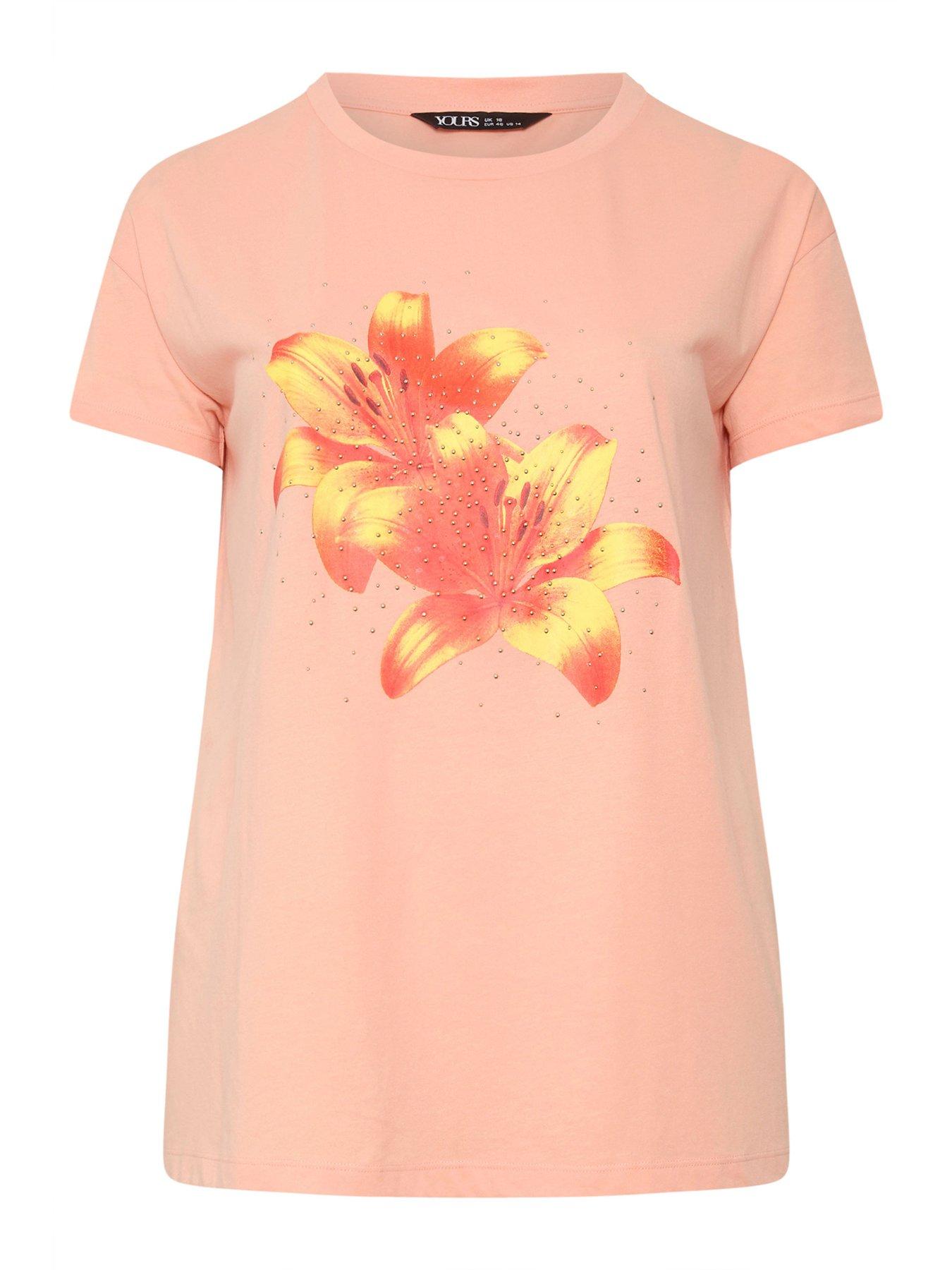 yours-curve-placement-core-t-shirt-orangedetail