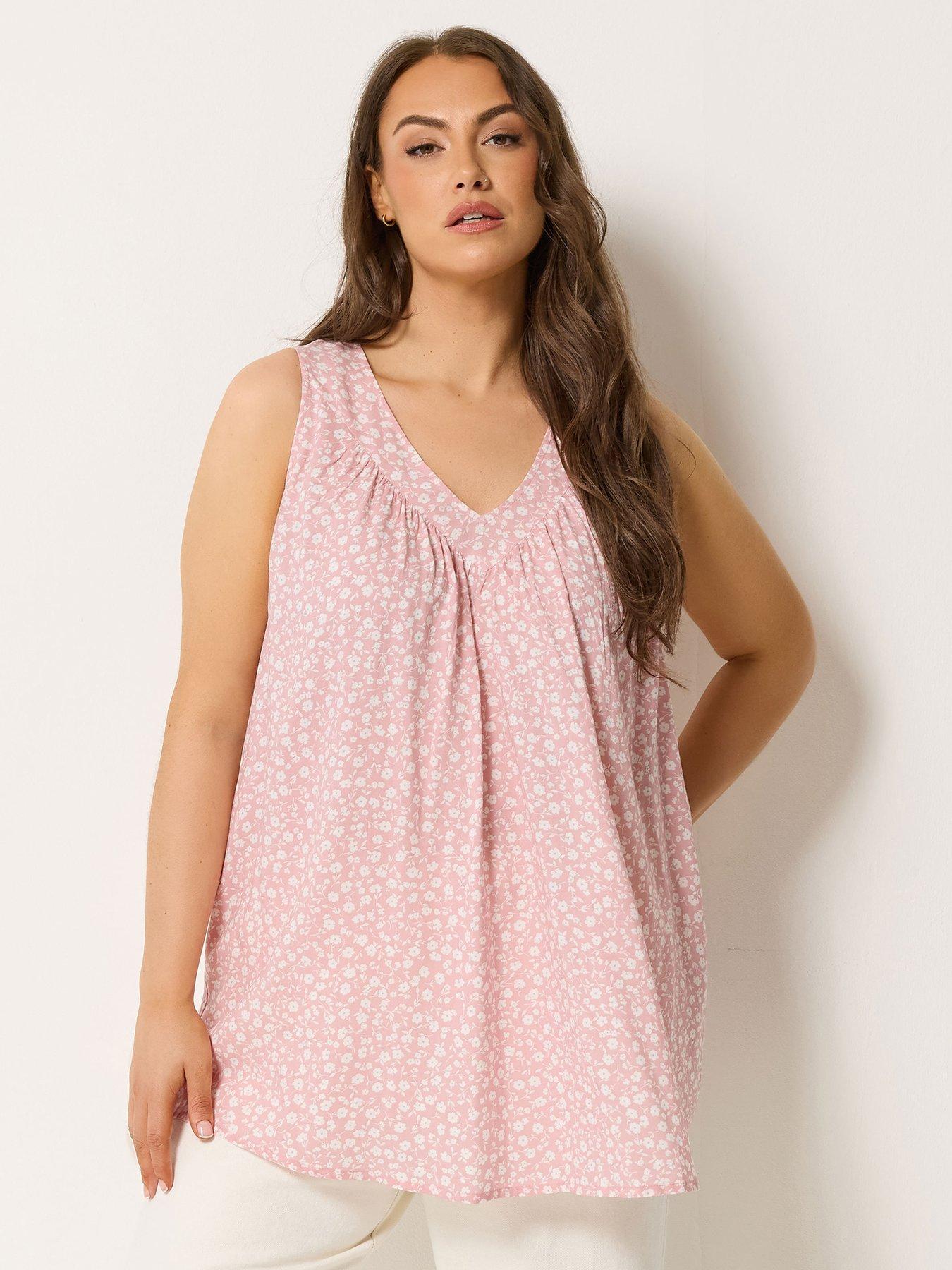 yours-curve-v-neck-cami-top-pinkfront