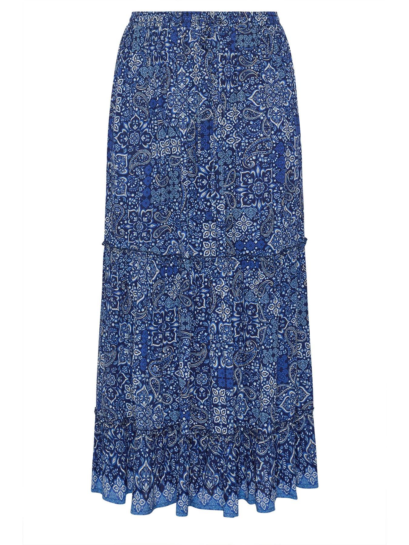 yours-curve-tie-skirt-bluedetail