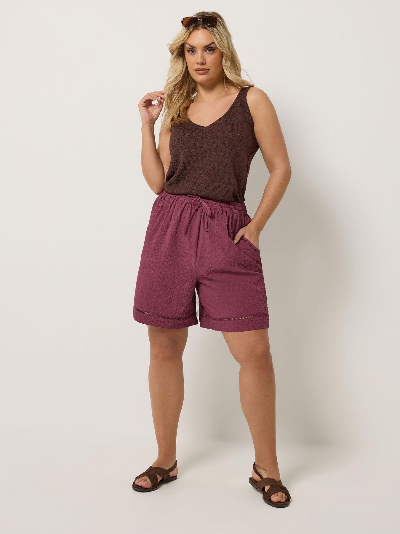 yours-curve-ladder-shorts-pinkback