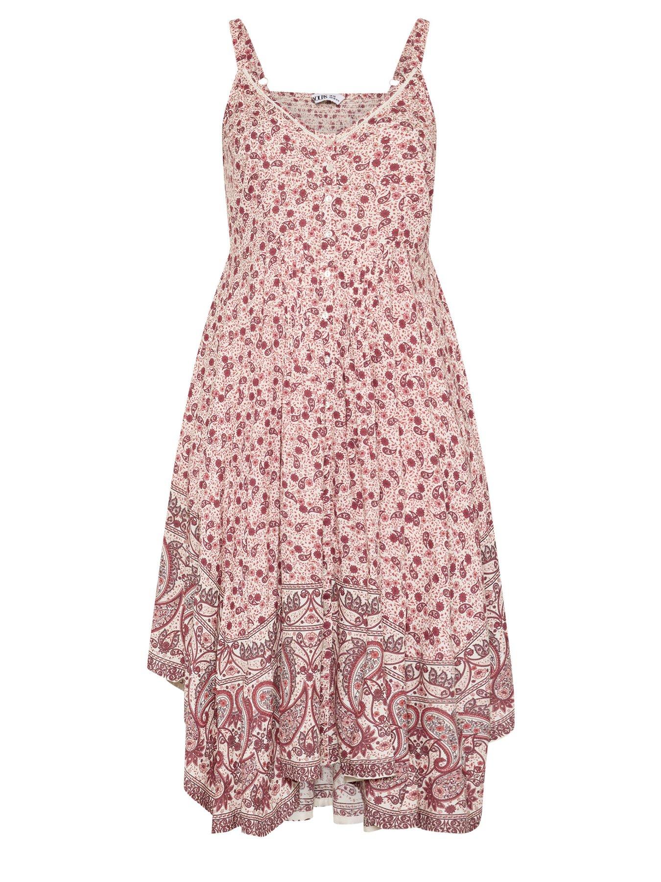 Image 5 of 5 of Yours Curve Hanky Hem Dress