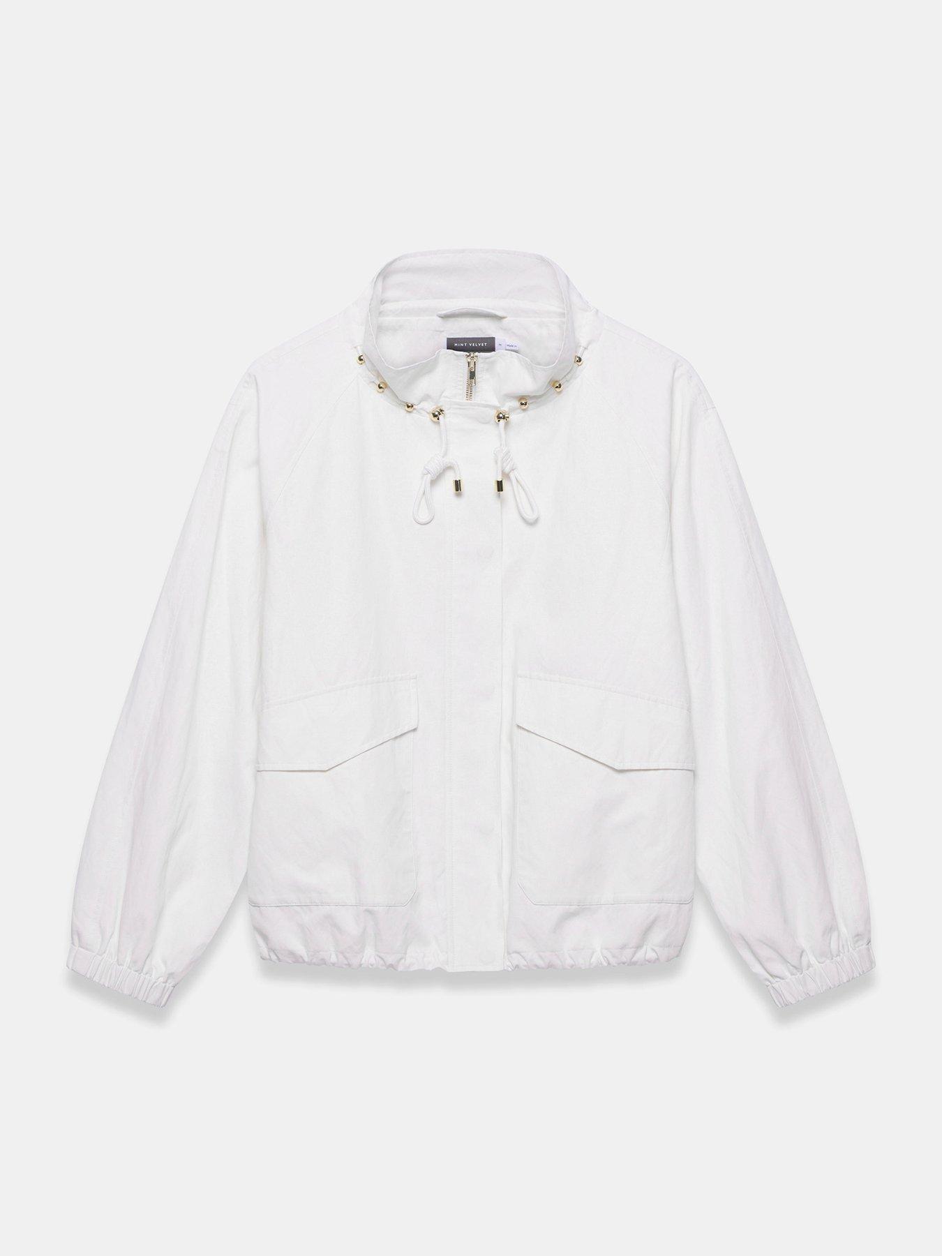 Image 5 of 6 of Mint Velvet Ivory Technical Jacket