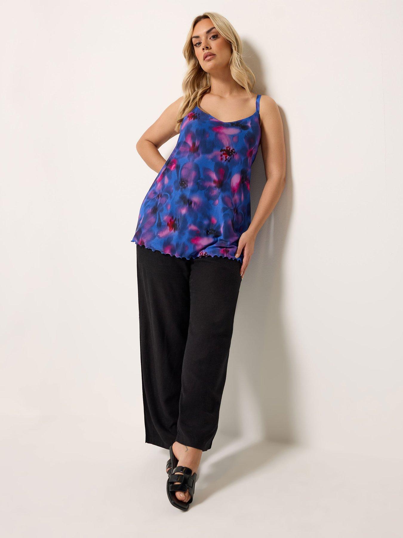Image 3 of 5 of Yours Curve Mesh Swing Vest