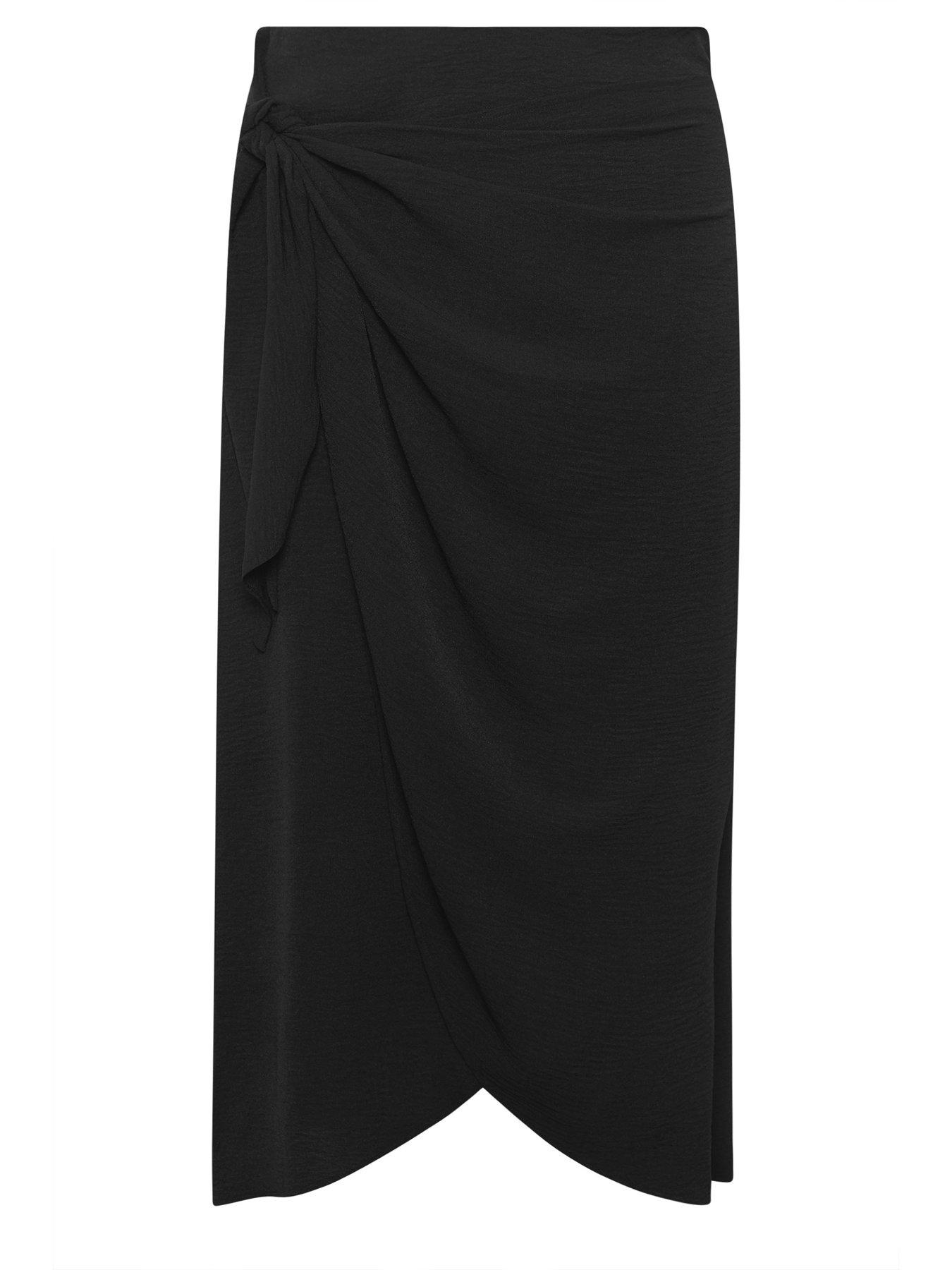 Image 5 of 5 of Yours Curve Wrap Over Skirt