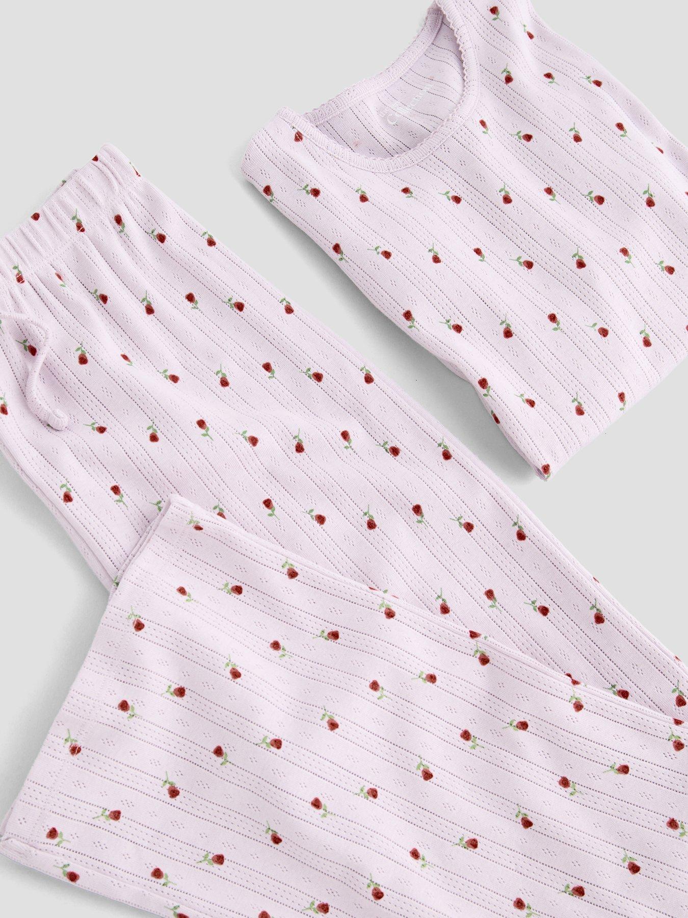 Image 4 of 4 of The Very Collection Girls Pointelle Pyjama