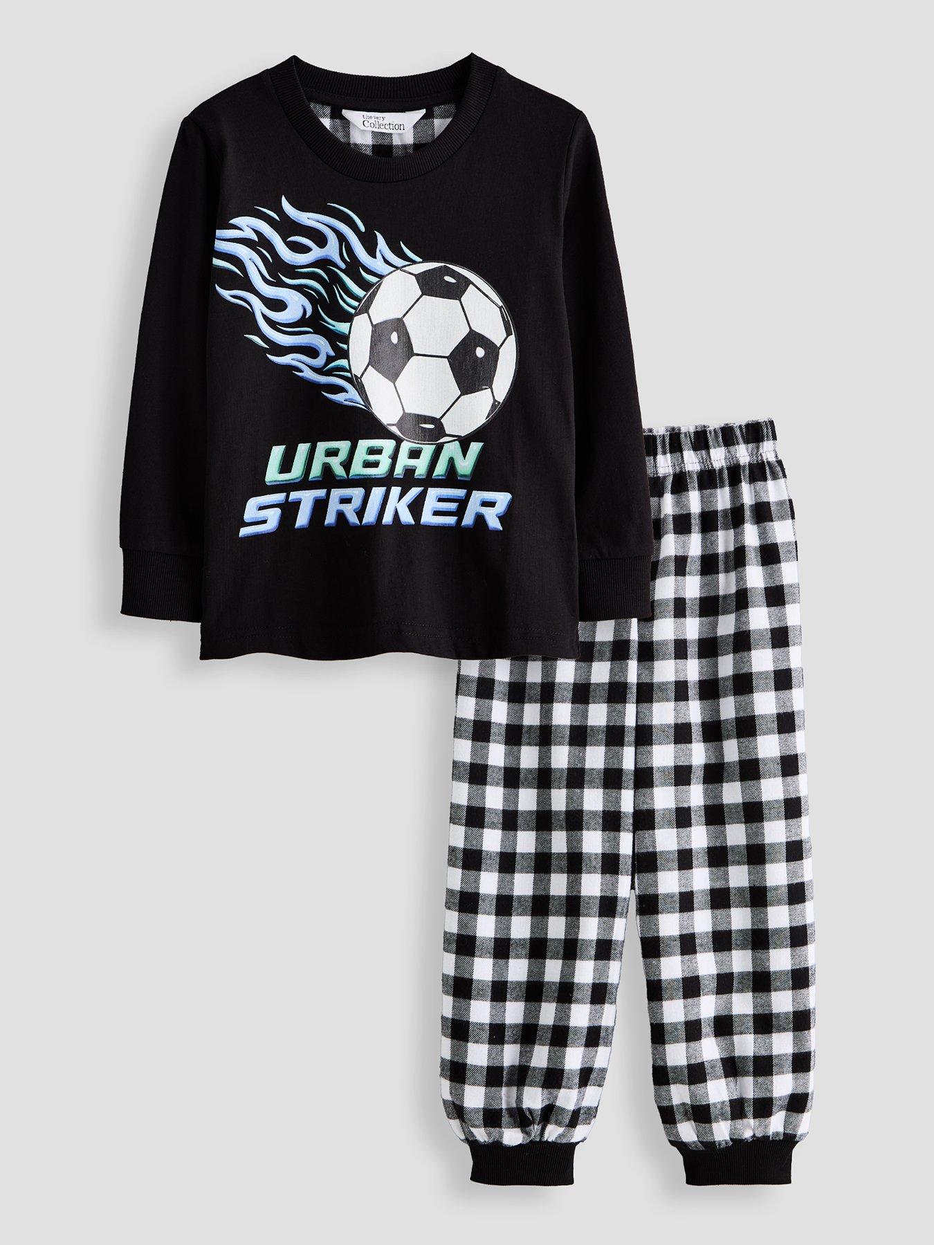 Image 1 of 5 of The Very Collection Boys Urban Striker Woven Check Bottom (3-16 years) - Multi
