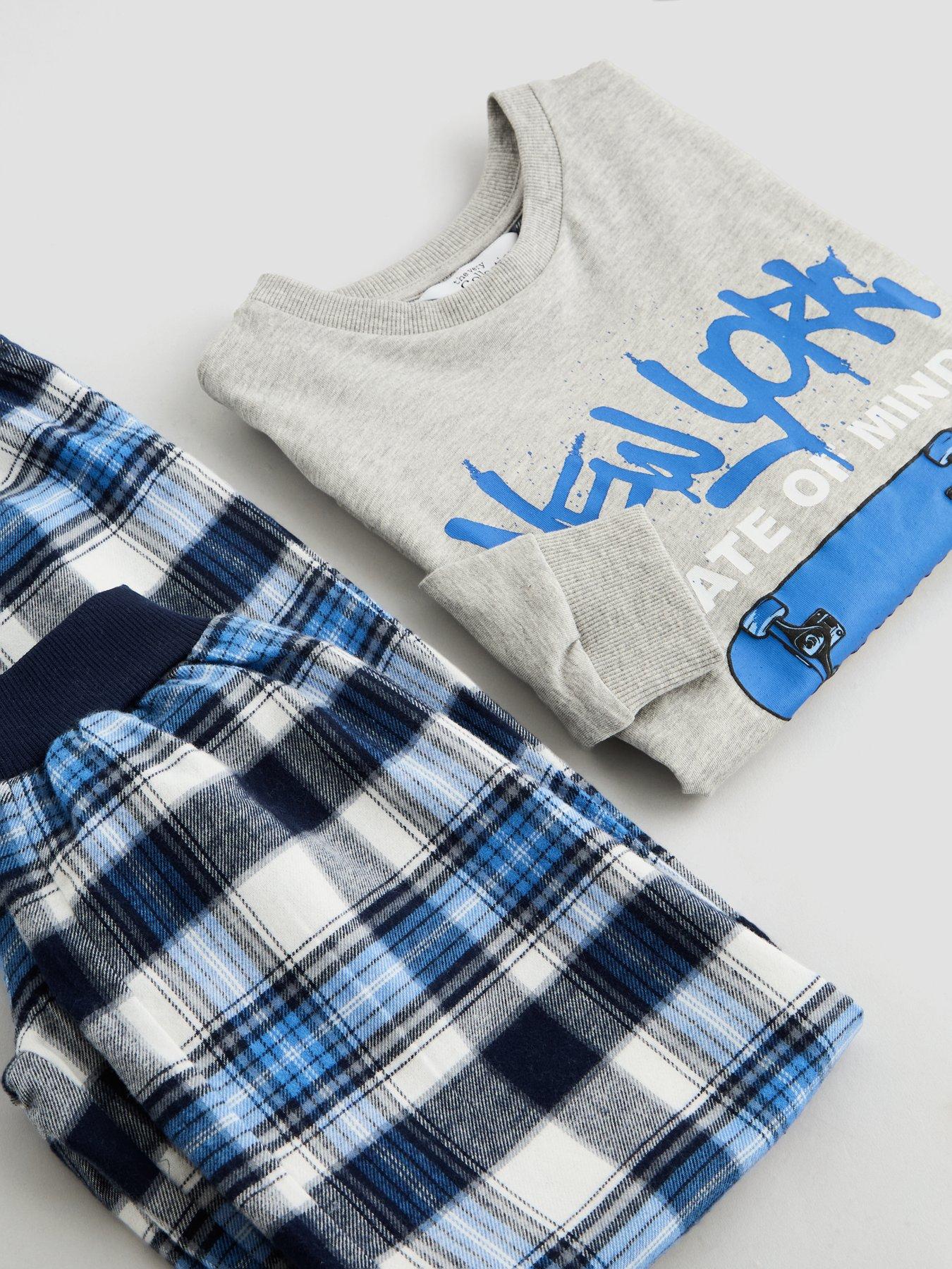 Image 3 of 5 of The Very Collection Older Boys' Skater NY Pyjama Set - Multi