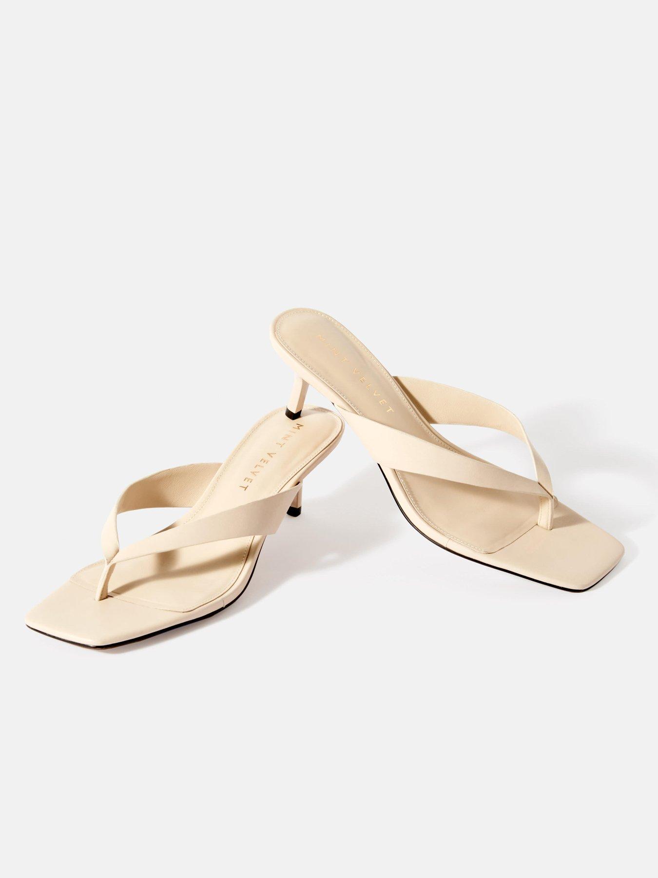 Image 4 of 5 of Mint Velvet Betty Flip Flop Heel