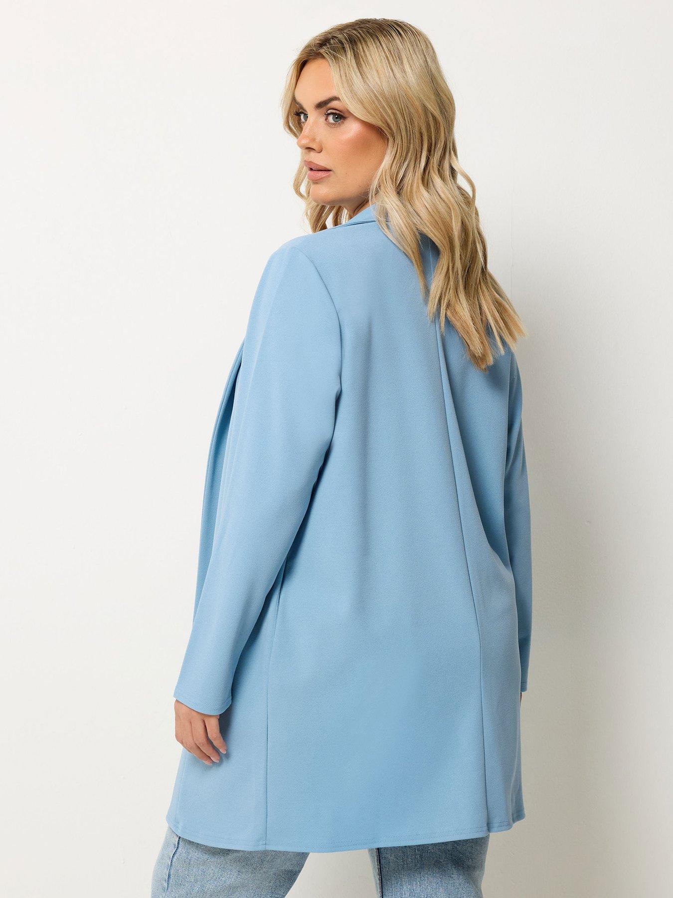 Image 2 of 4 of Yours Curve Scuba Blazer