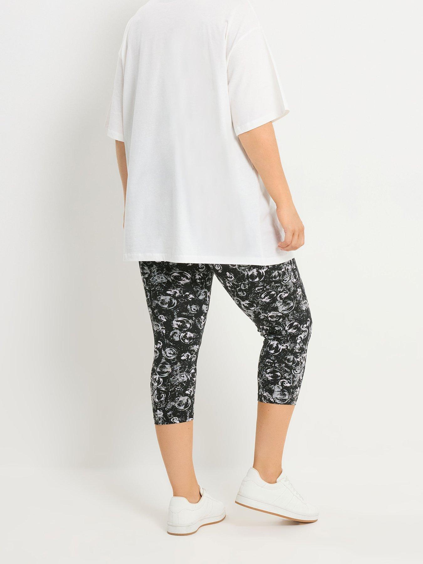 yours-curve-2-pack-cropped-legging-greystillFront