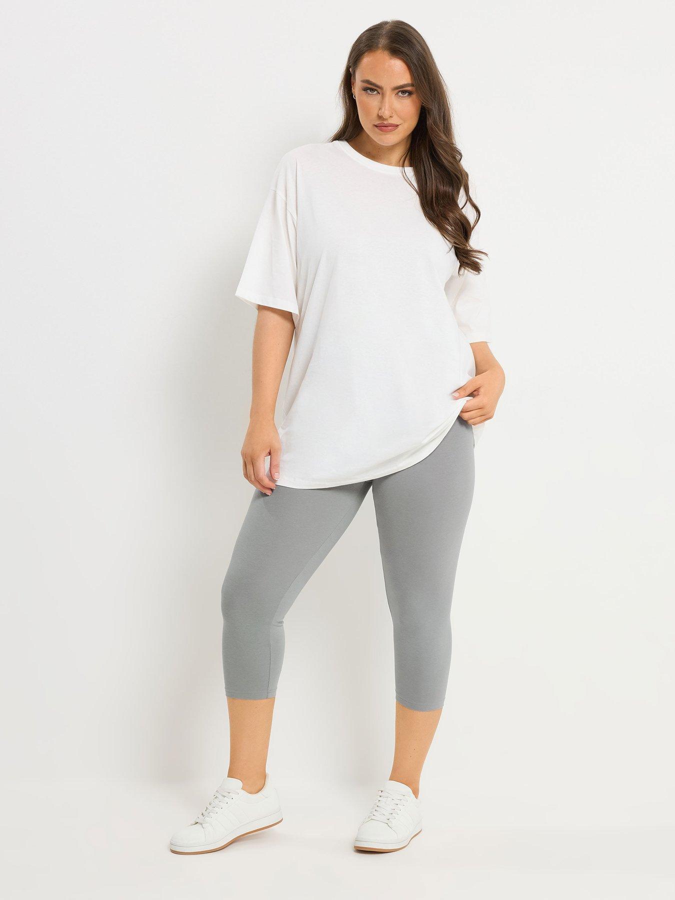 yours-curve-2-pack-cropped-legging-greyoutfit