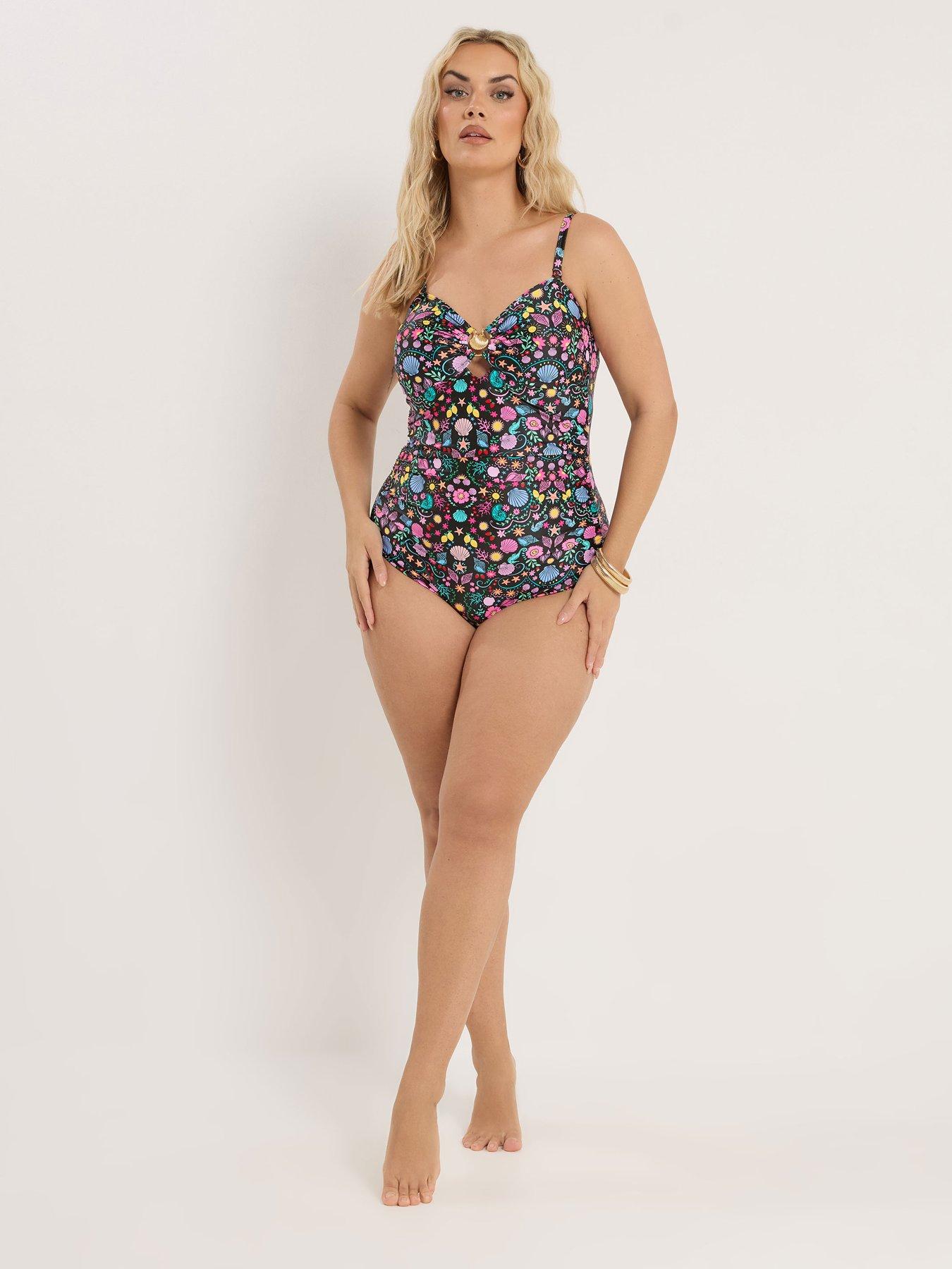 yours-curve-shell-print-bandeau-swimsuitback