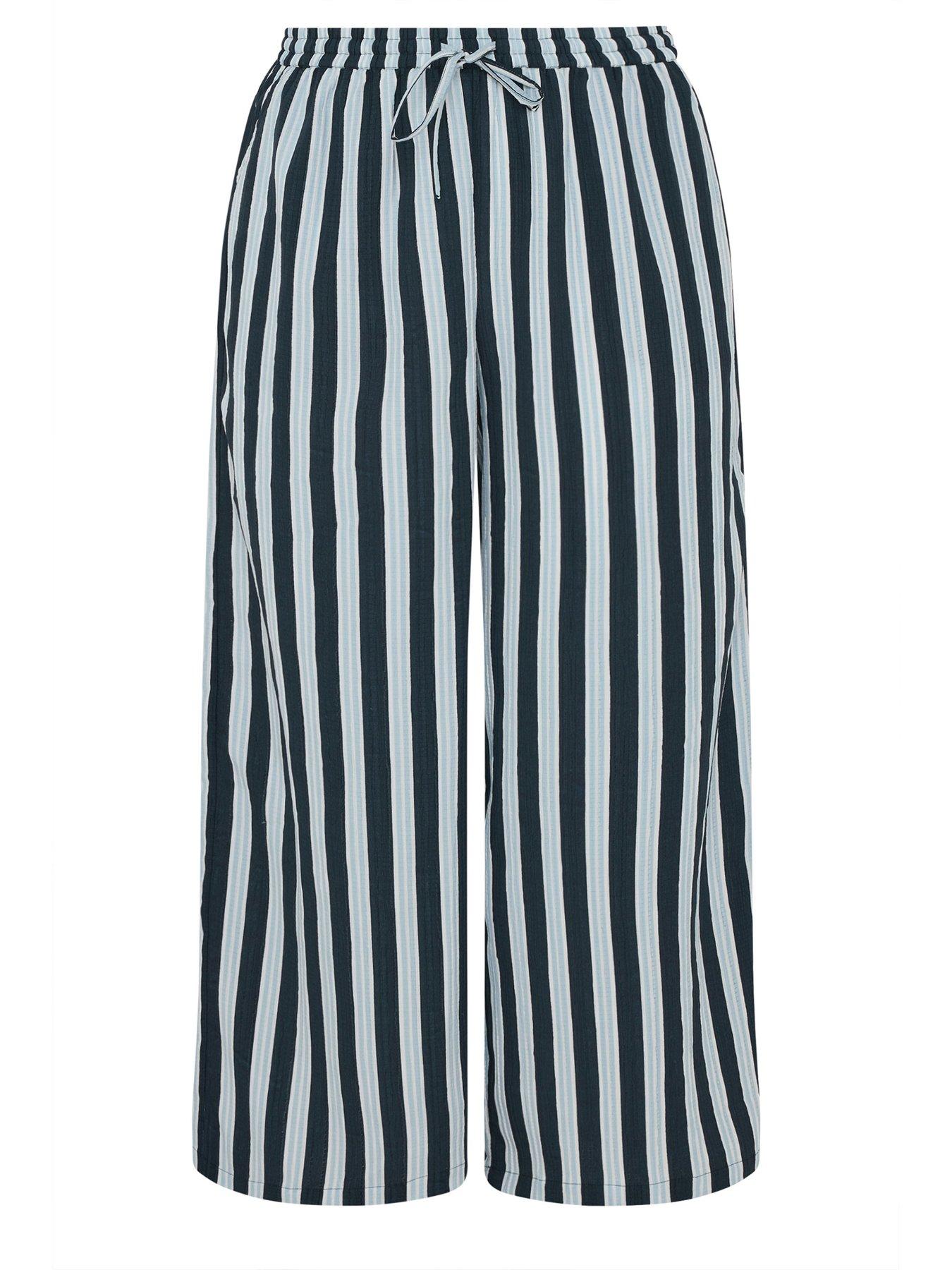 yours-curve-striped-wide-leg-trousersdetail