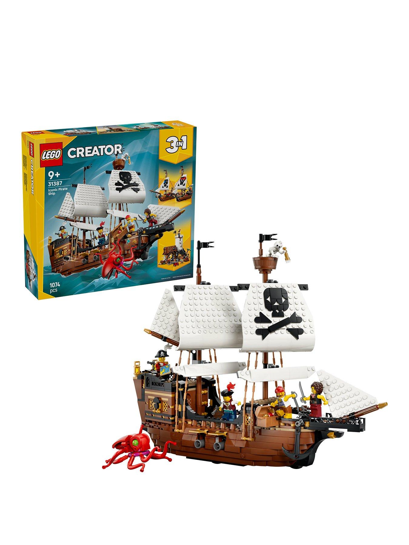LEGO Creator 3 in 1 Iconic Pirate Ship 31387
