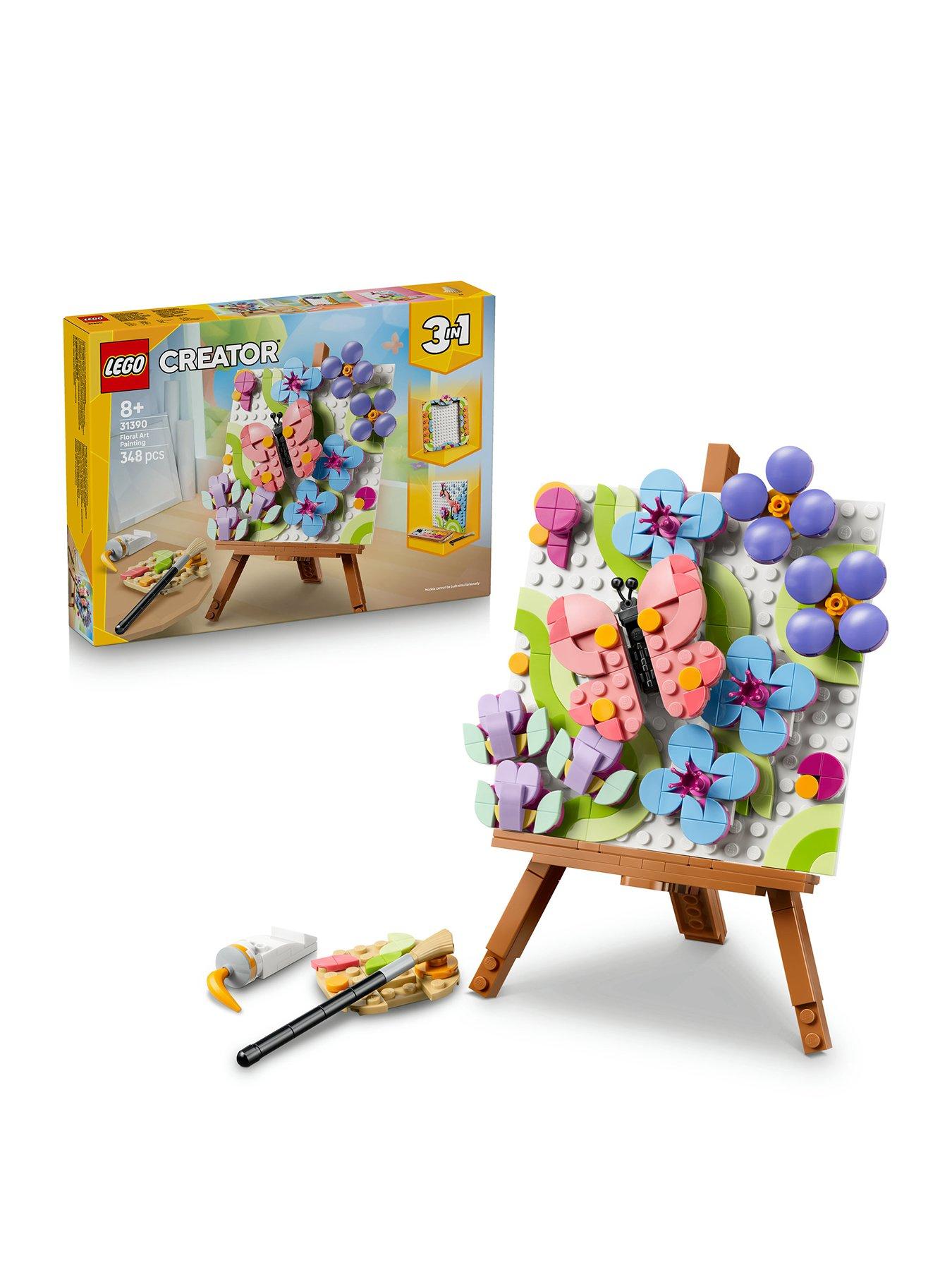 LEGO Creator 3 in 1 Floral Art Decor Painting 31390