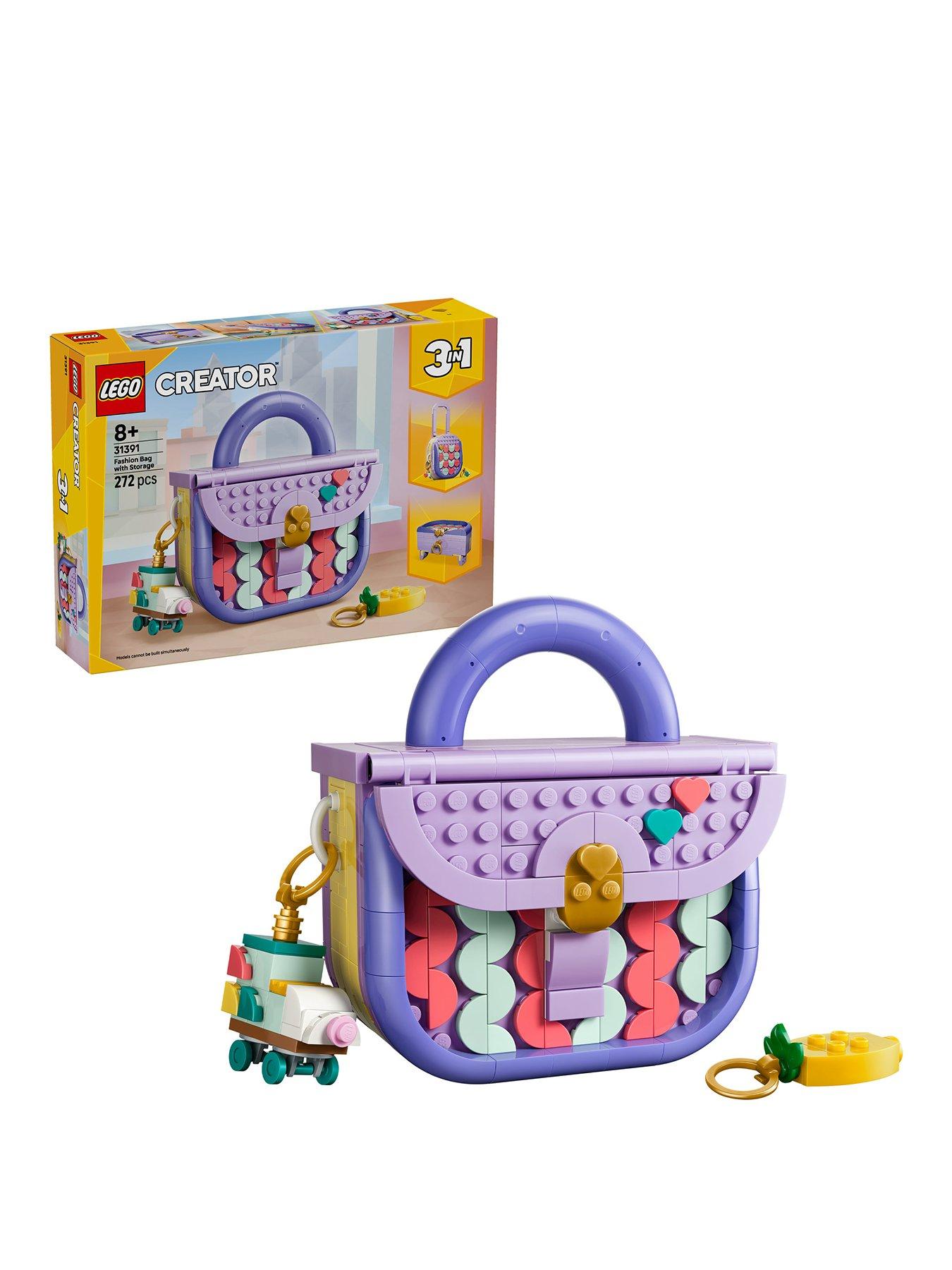 LEGO Creator 3 in 1 Art Fashion Bag with Storage 31391