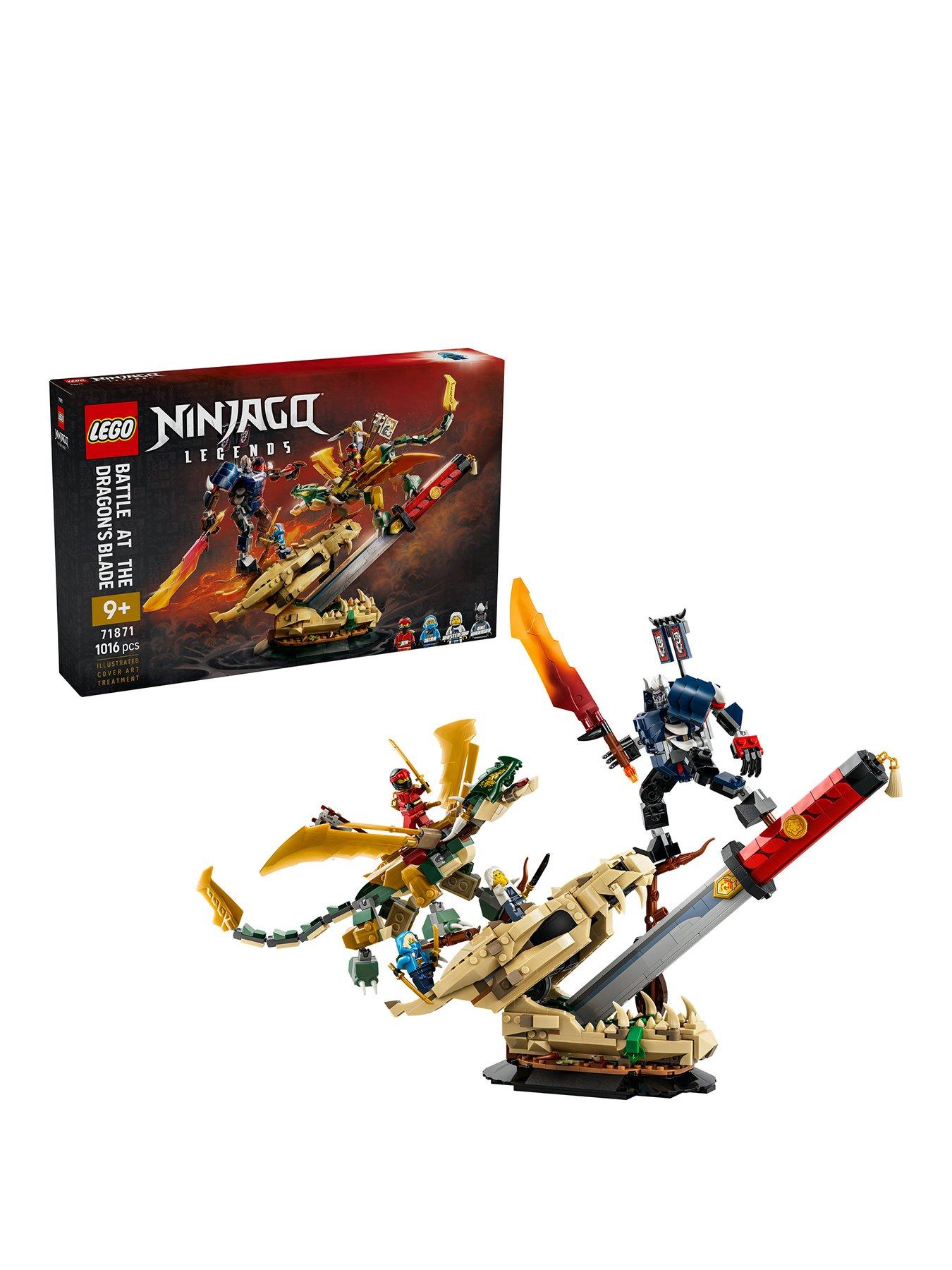 LEGO Ninjago Battle at the Dragon’s Blade Display 71871