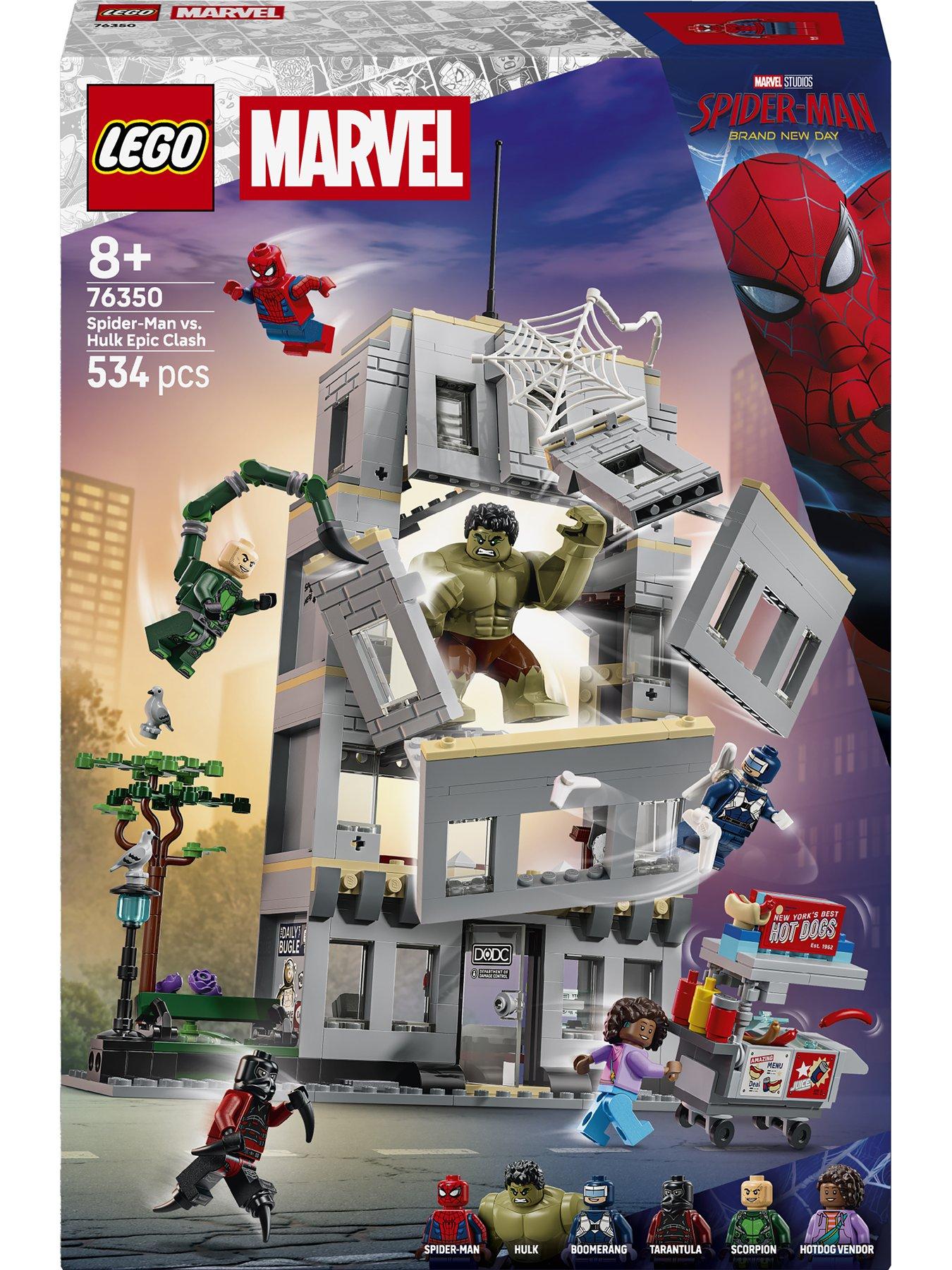 Image 3 of 8 of LEGO Marvel Super Heroes Spider-Man vs. Hulk Epic Clash 76350