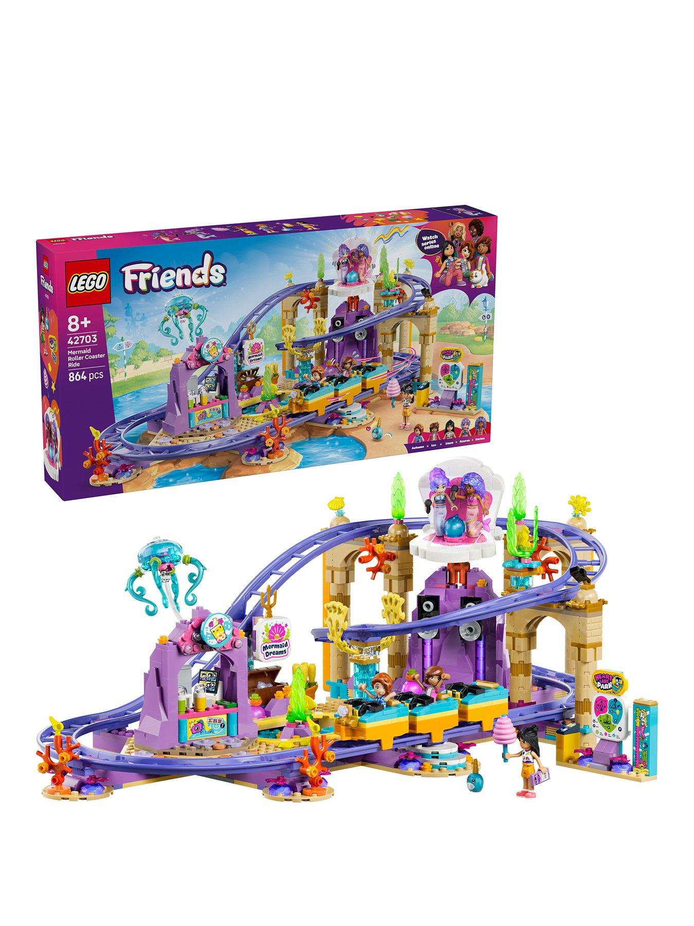 LEGO Friends Mermaid Roller Coaster Ride Building Toy 42703