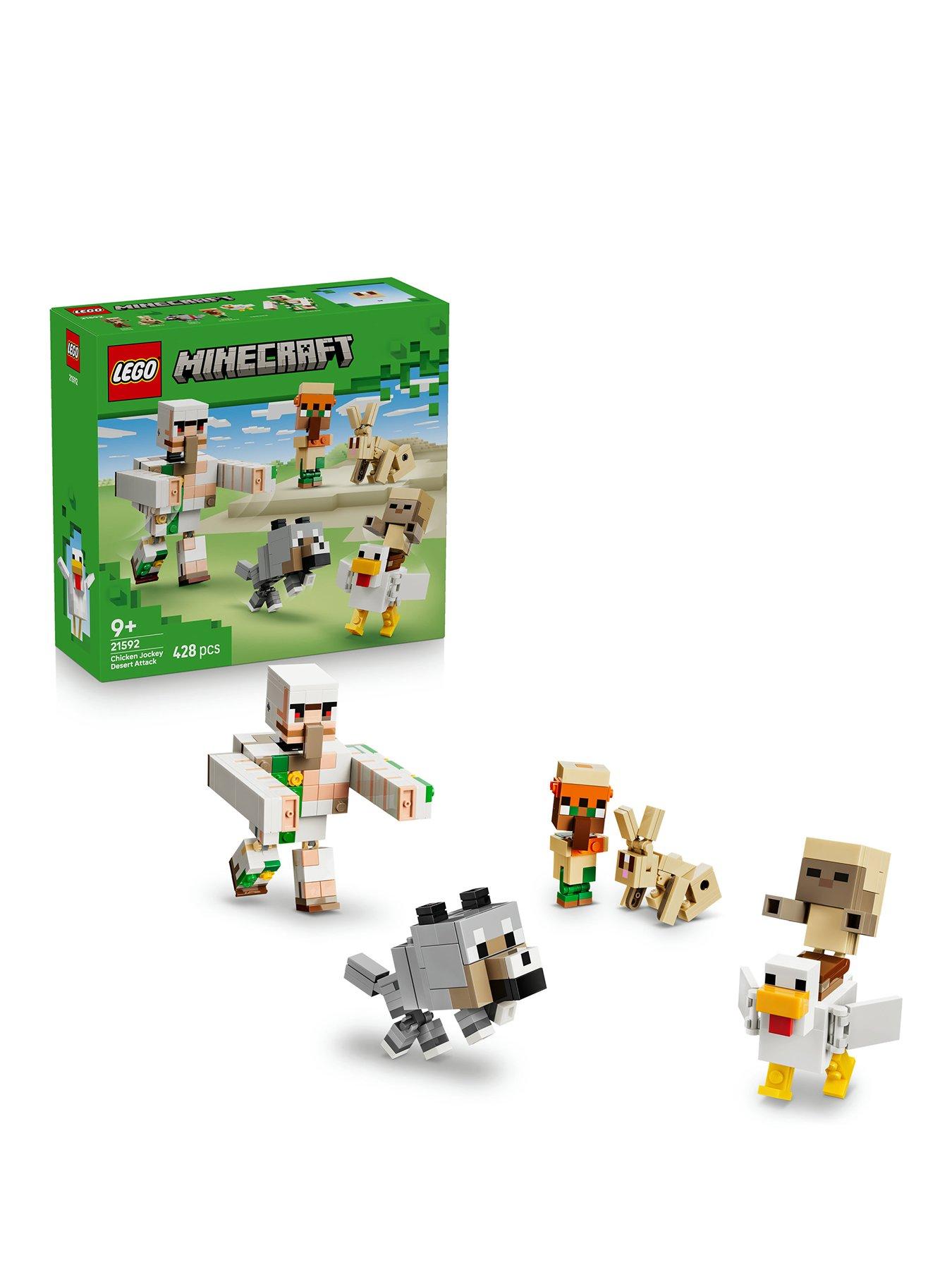 Image 1 of 8 of LEGO Minecraft Chicken Jockey Desert Attack 21592