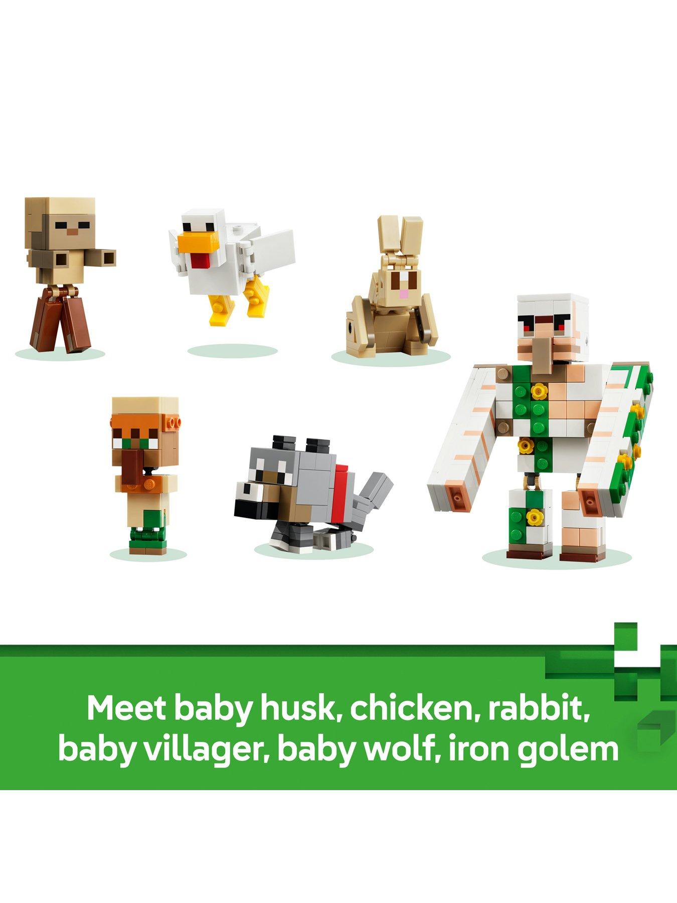Image 3 of 8 of LEGO Minecraft Chicken Jockey Desert Attack 21592
