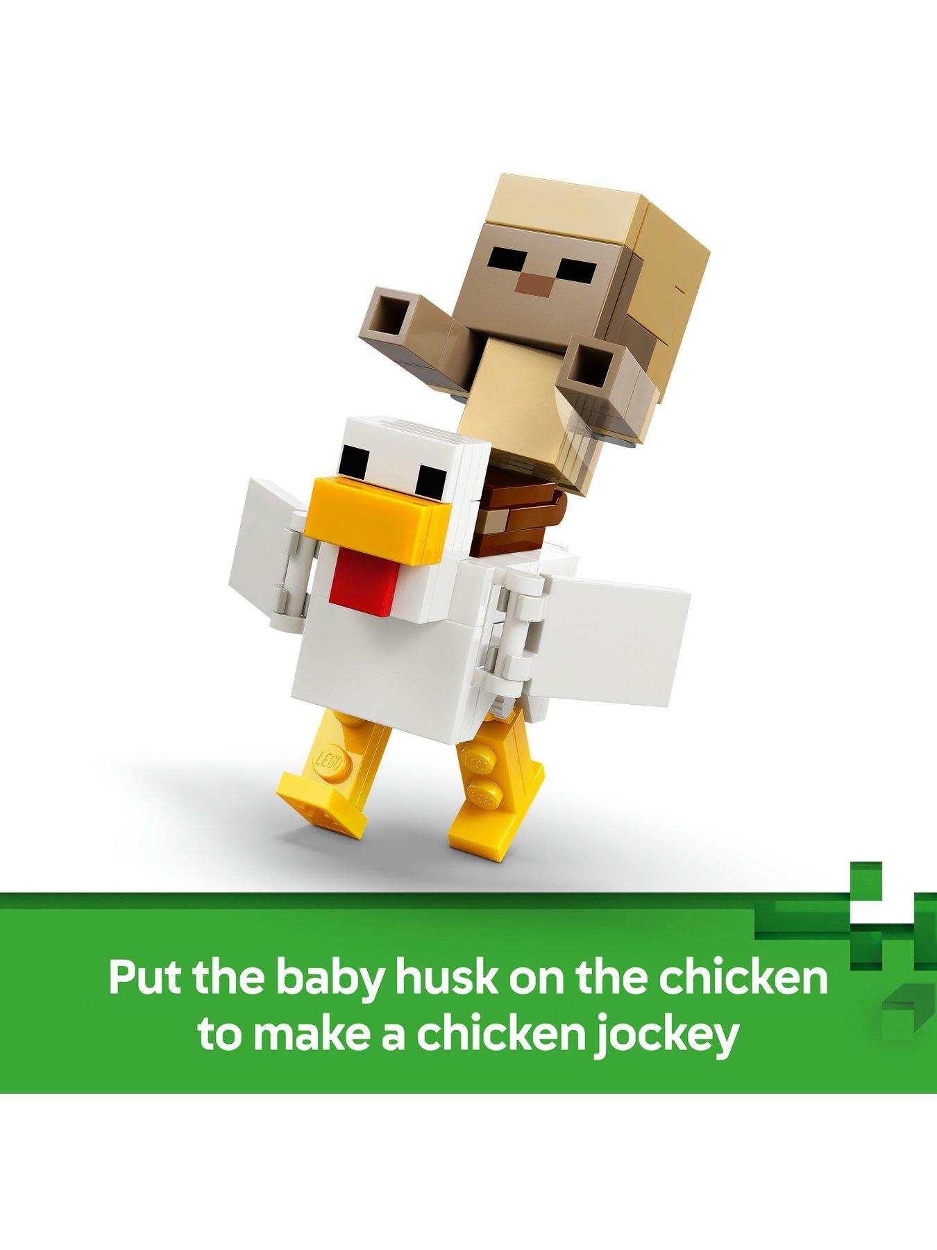 Image 5 of 8 of LEGO Minecraft Chicken Jockey Desert Attack 21592