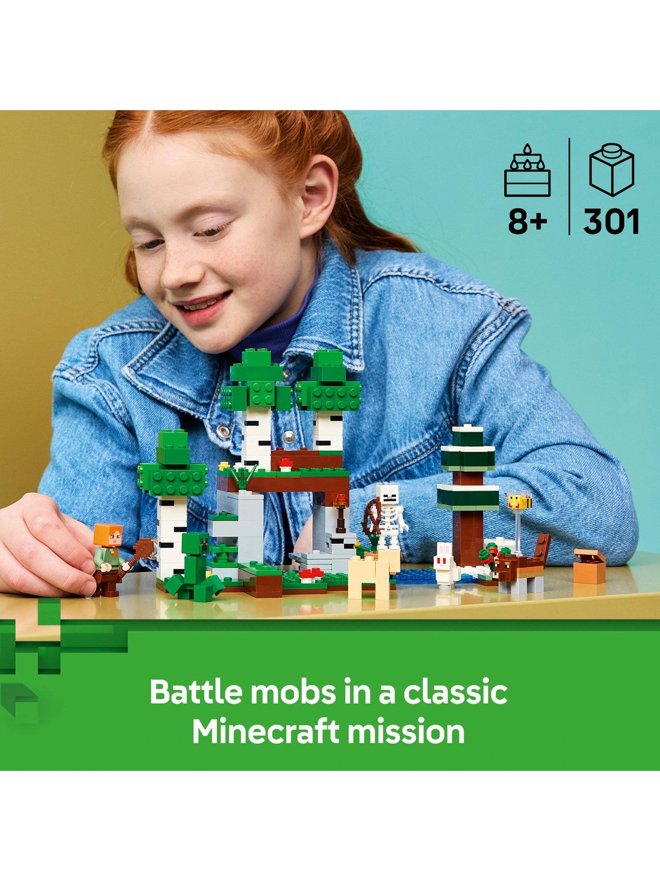 Image 2 of 8 of LEGO Minecraft First Night Adventure Toy 21593