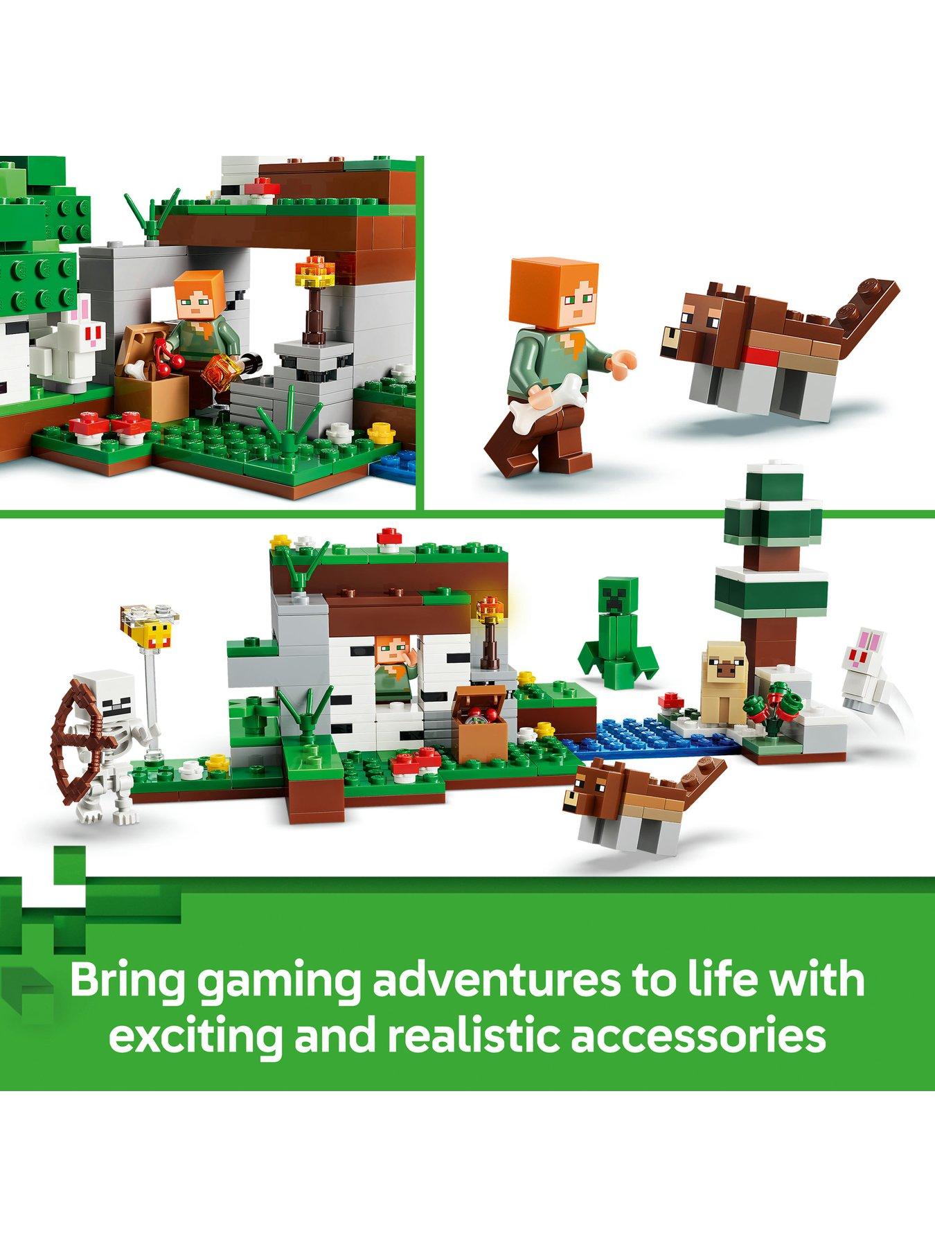 Image 4 of 8 of LEGO Minecraft First Night Adventure Toy 21593