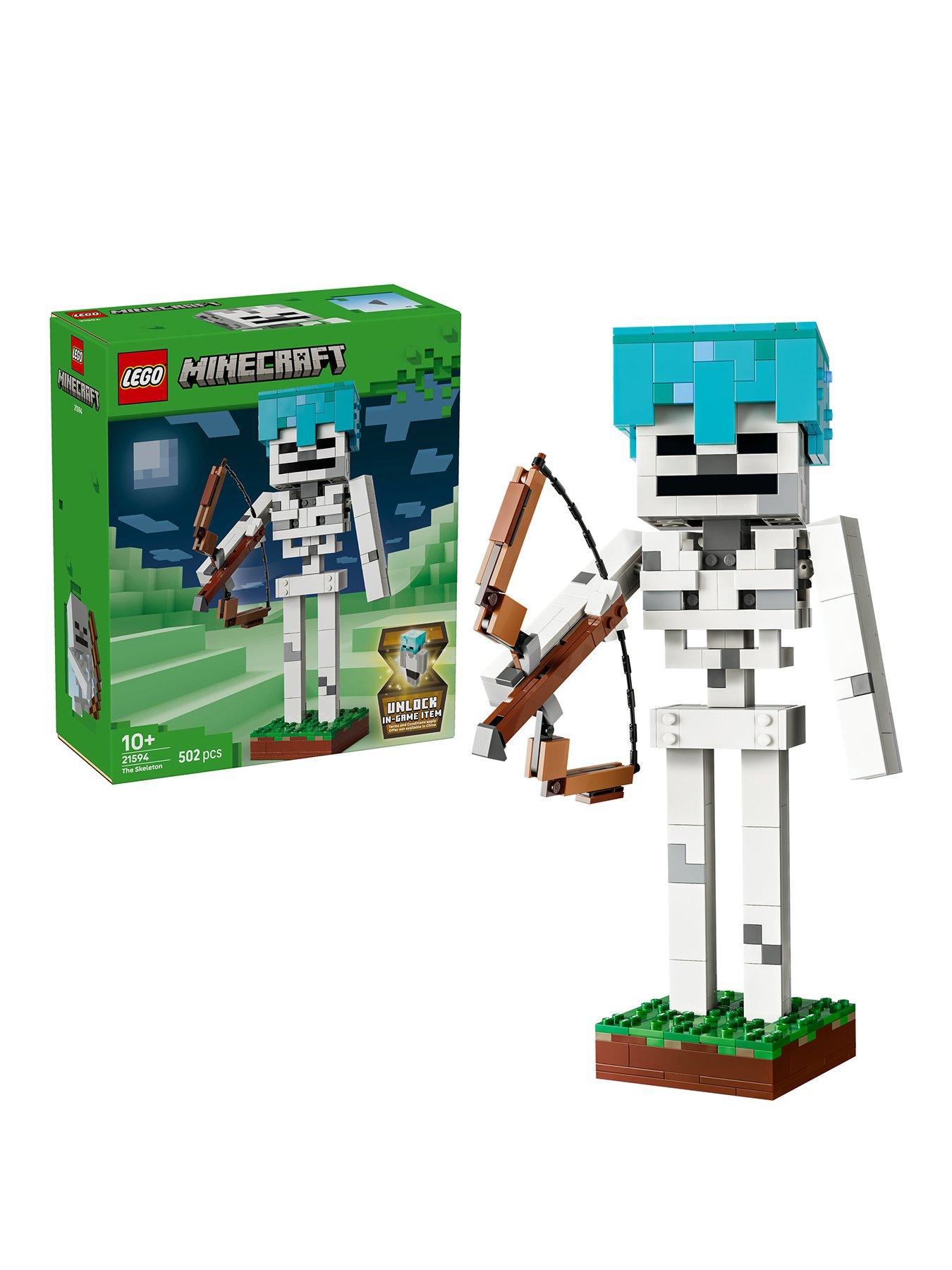 LEGO Minecraft The Skeleton Gaming Decor Toy 21594