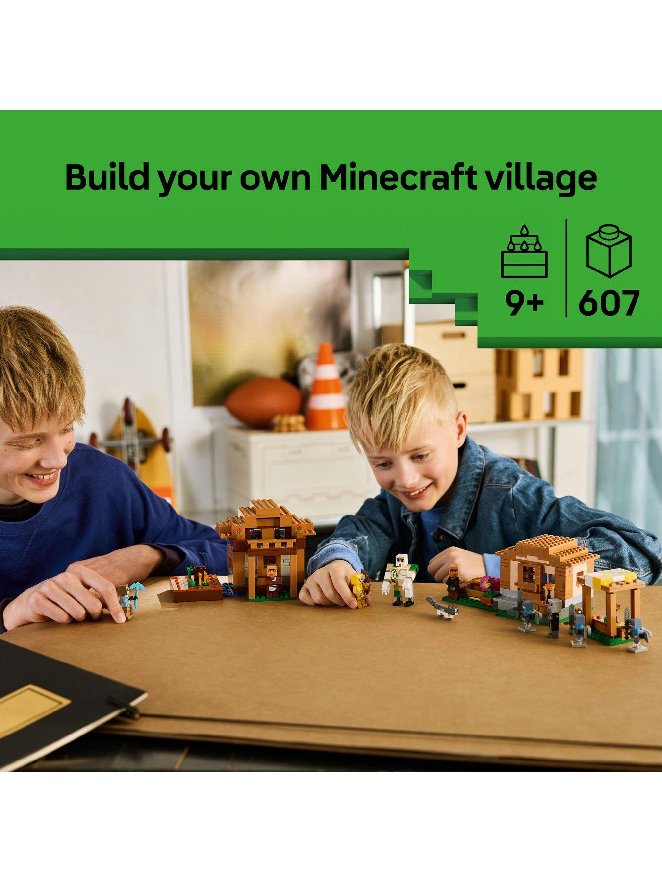 Image 2 of 8 of LEGO Minecraft Evoker Village Attack Toy 21596