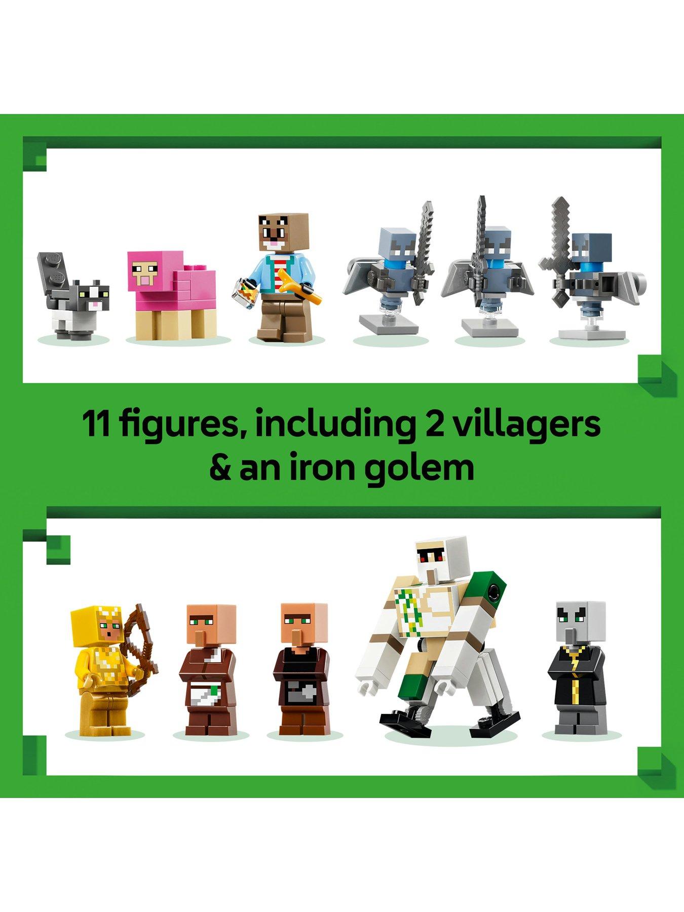 Image 5 of 8 of LEGO Minecraft Evoker Village Attack Toy 21596