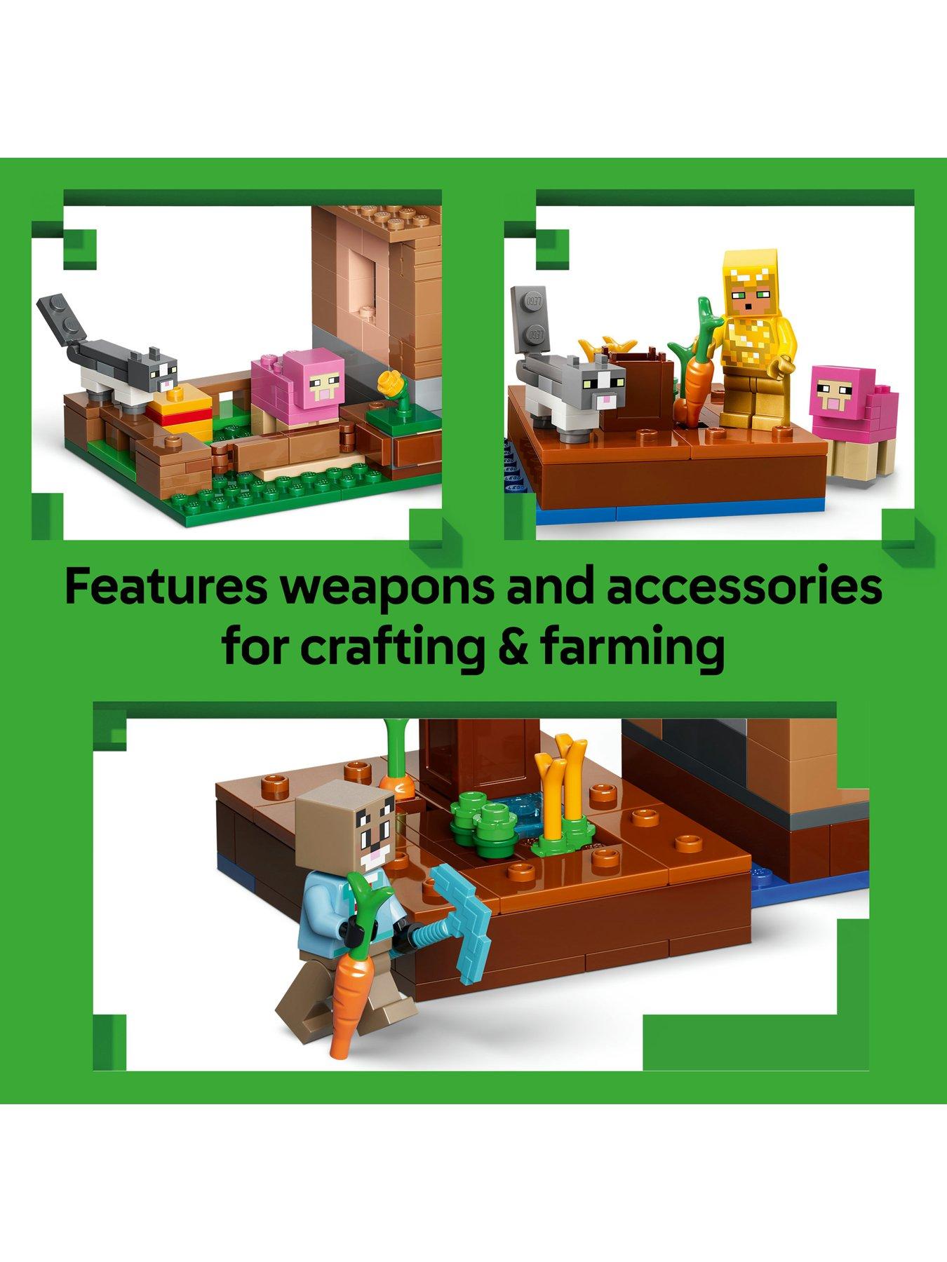Image 6 of 8 of LEGO Minecraft Evoker Village Attack Toy 21596