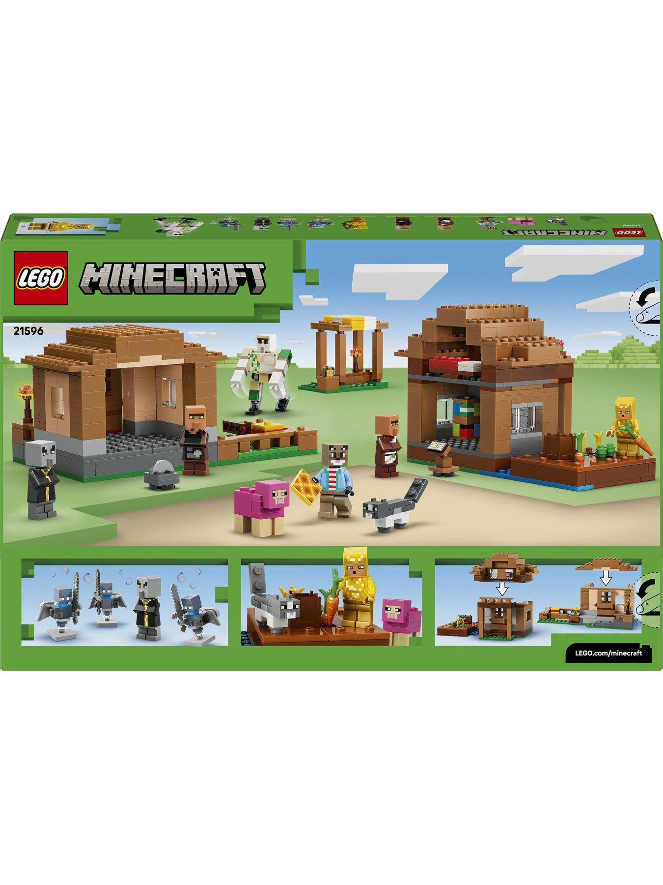 Image 7 of 8 of LEGO Minecraft Evoker Village Attack Toy 21596