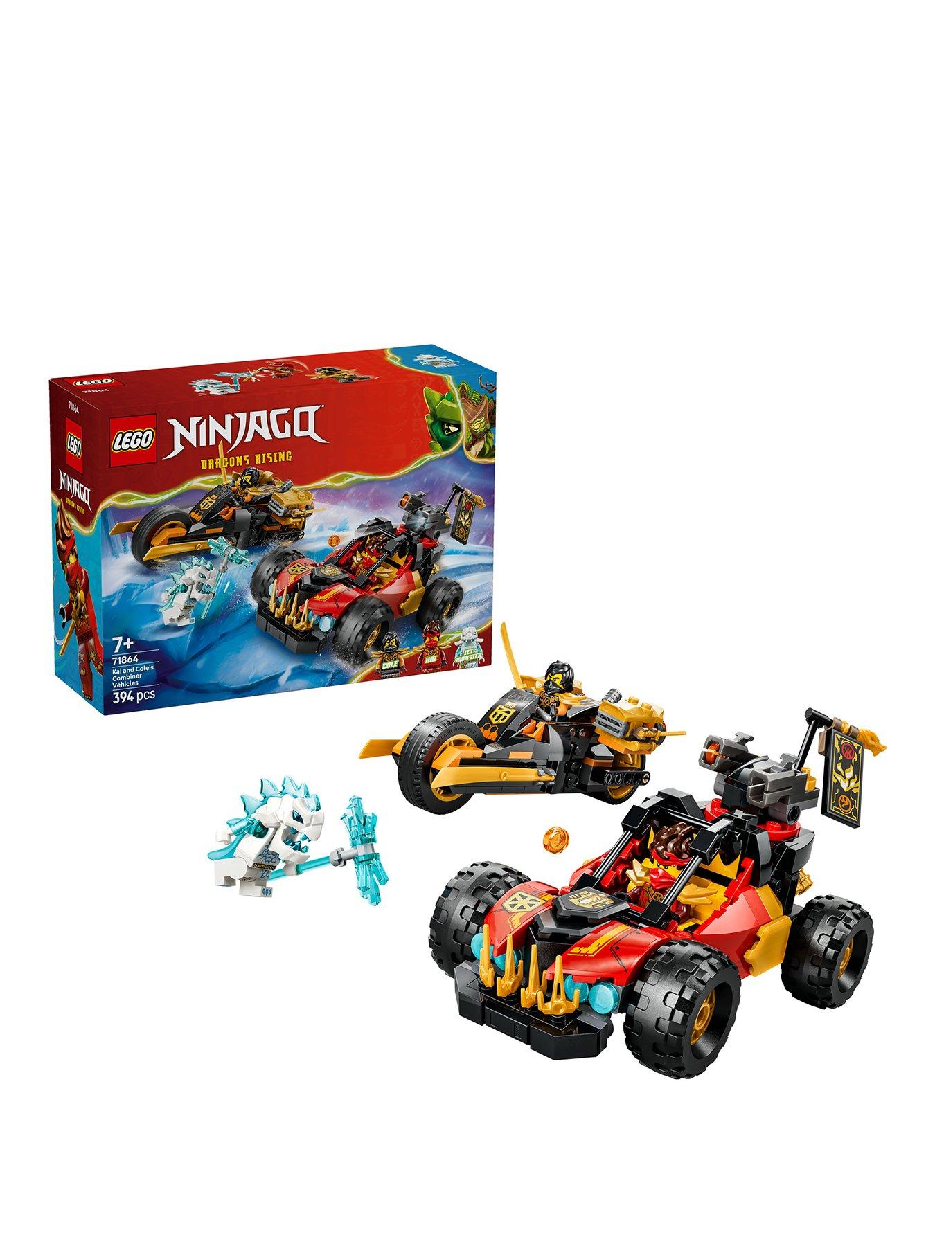 LEGO Ninjago Kai and Cole’s Combiner Vehicles Toy 71864
