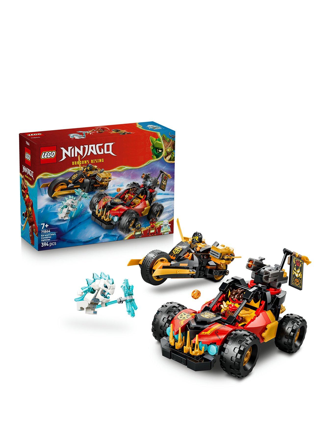 Image 1 of 8 of LEGO Ninjago Kai and Cole&rsquo;s Combiner Vehicles 71864