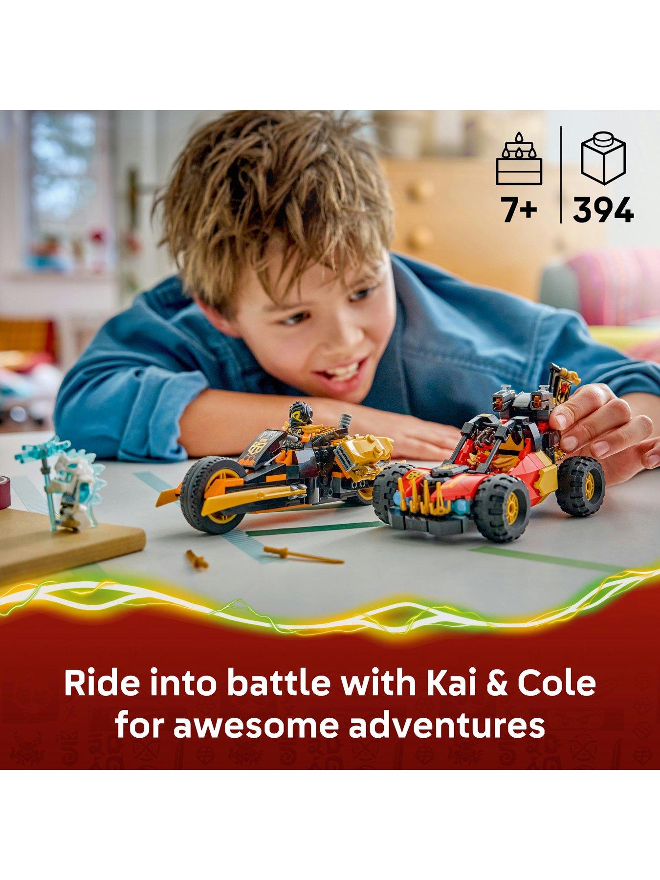 Image 2 of 8 of LEGO Ninjago Kai and Cole&rsquo;s Combiner Vehicles 71864