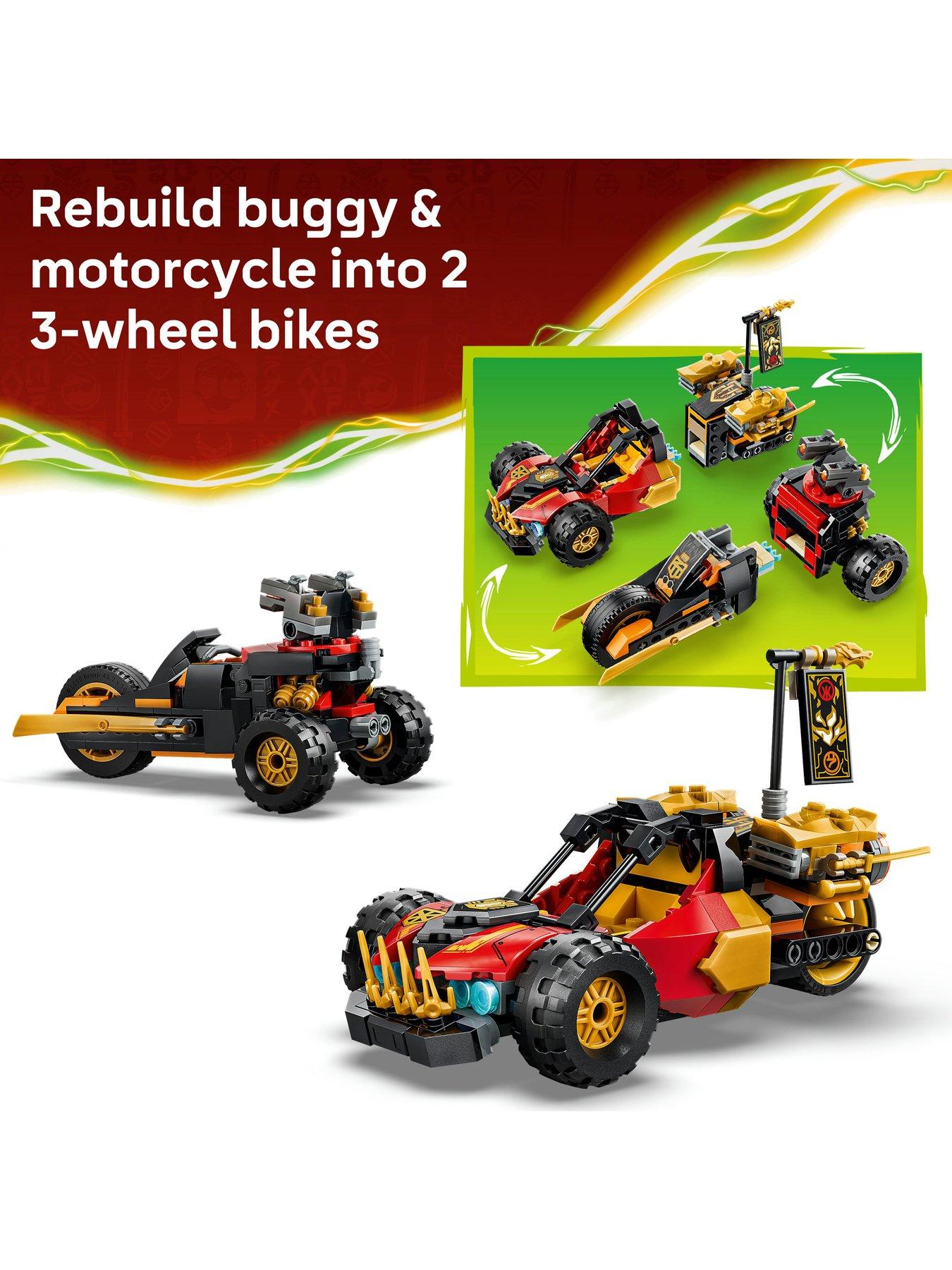Image 3 of 8 of LEGO Ninjago Kai and Cole&rsquo;s Combiner Vehicles 71864
