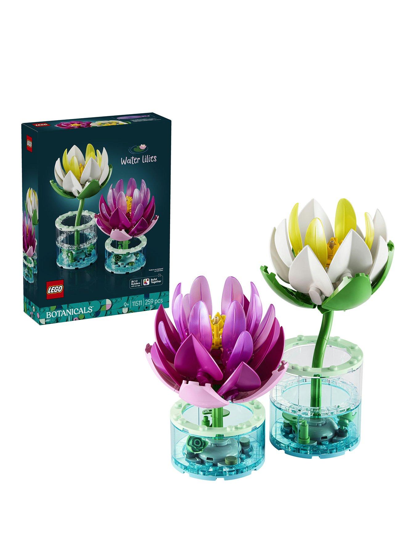 LEGO Botanical Water Lilies Flower Building Set 11511