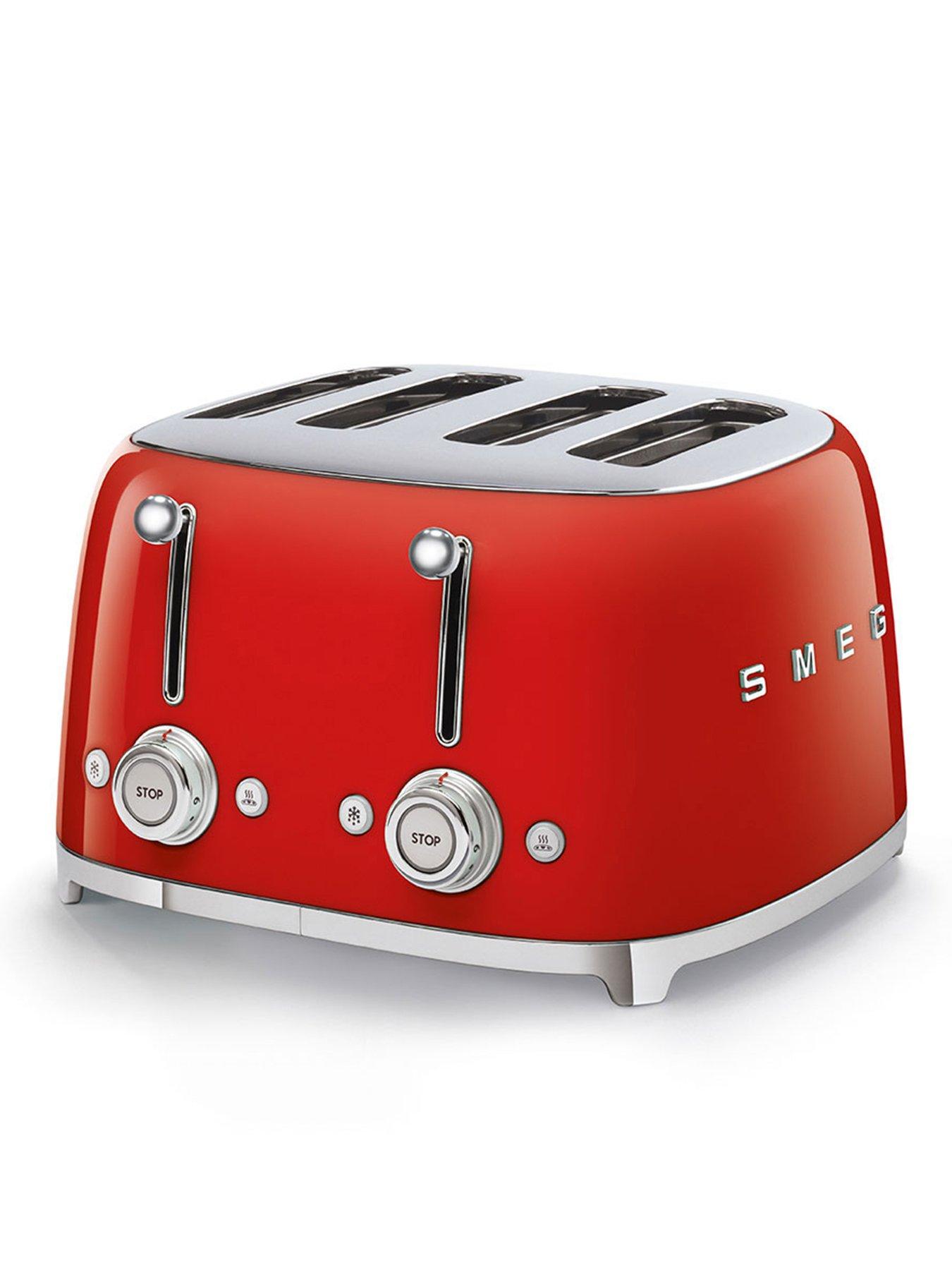 smeg-jug-kettle-with-acoustic-alarm-4-slice-toaster-redback